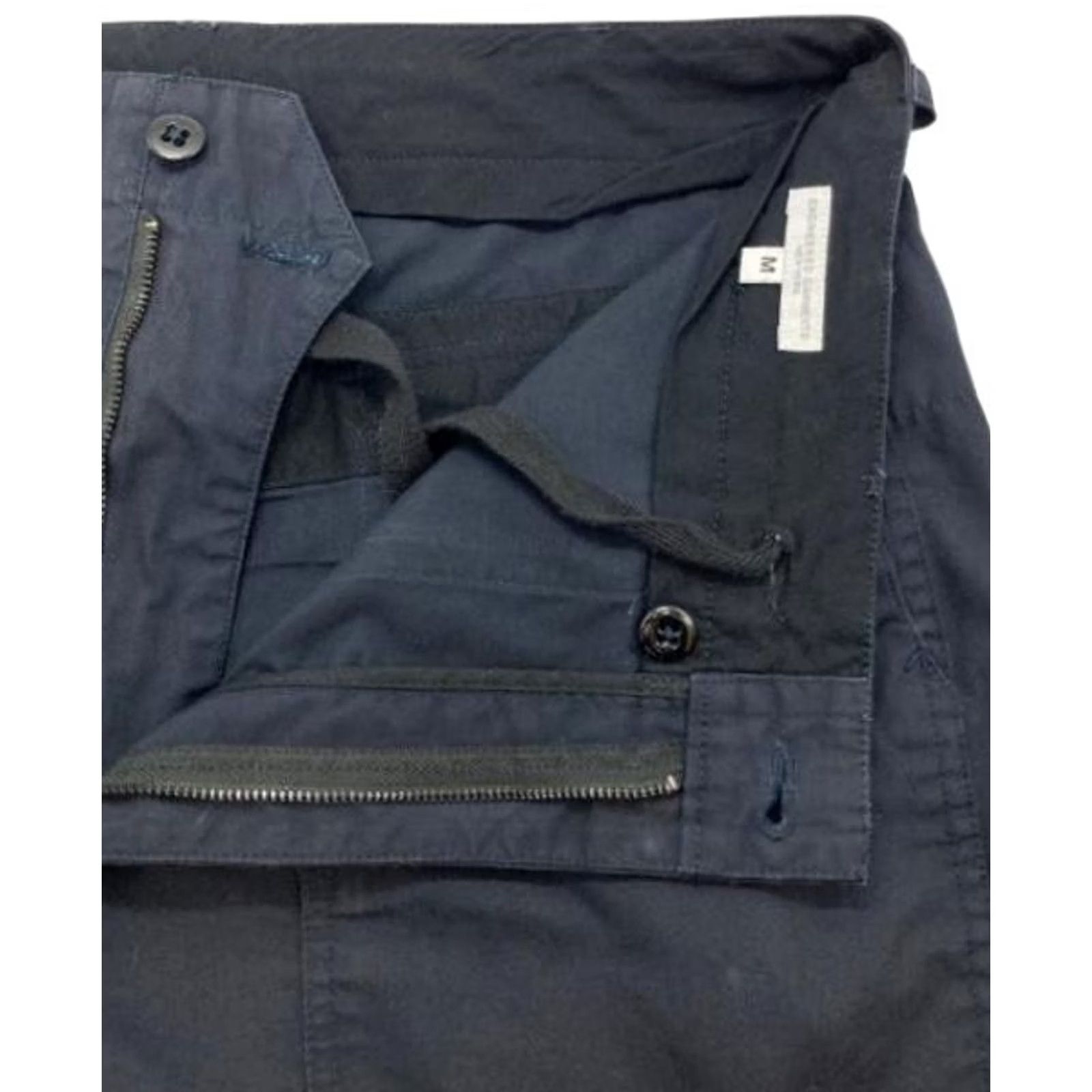 Engineered Garments ENGINEERED GARMENTS BAKER PANTS FATIGUE TROUSERS MEN NAVY POLYESTER SIZE M USED Size US 31 - 3 Thumbnail