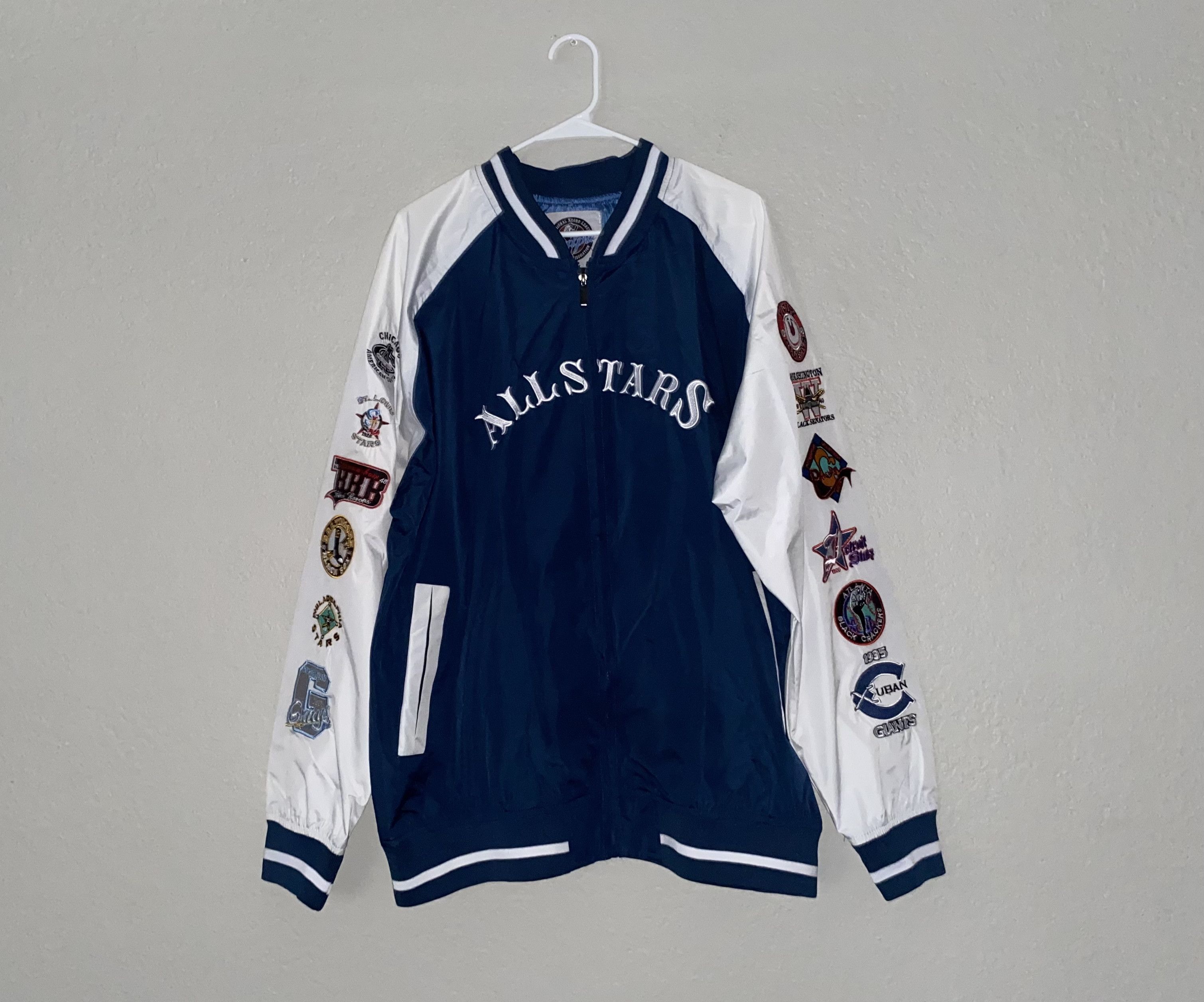 Authentic Negro Leagues Negro Leagues ALL STAR All-Star Baseball Track Jacket NL 2XL Size US XXL / EU 58 / 5 - 1 Thumbnail