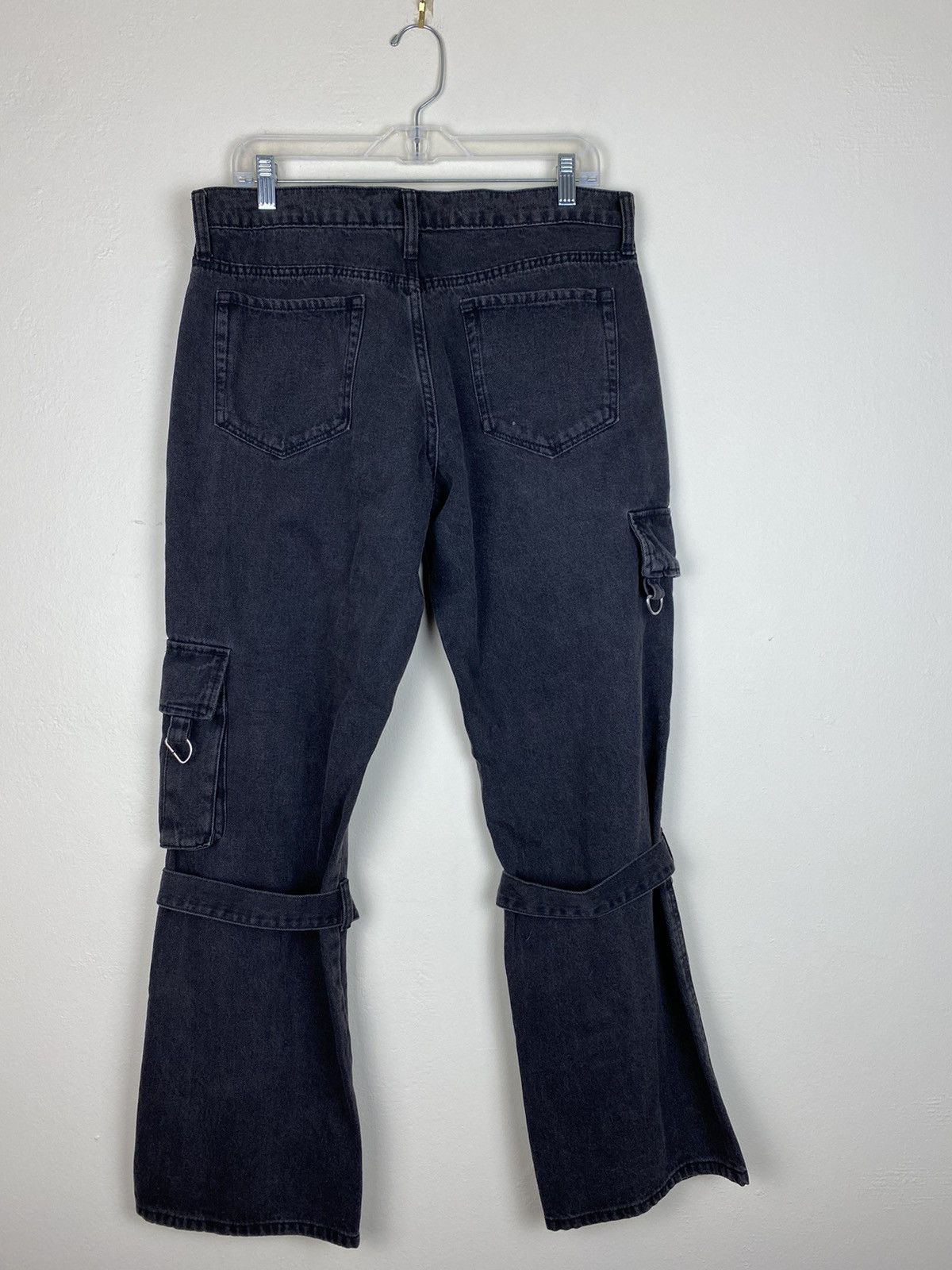 Japanese Brand × Vintage Vintage Hot Topic Bondage Raver Pants Rare Goth y2k Size US 32 / EU 48 - 5 Thumbnail