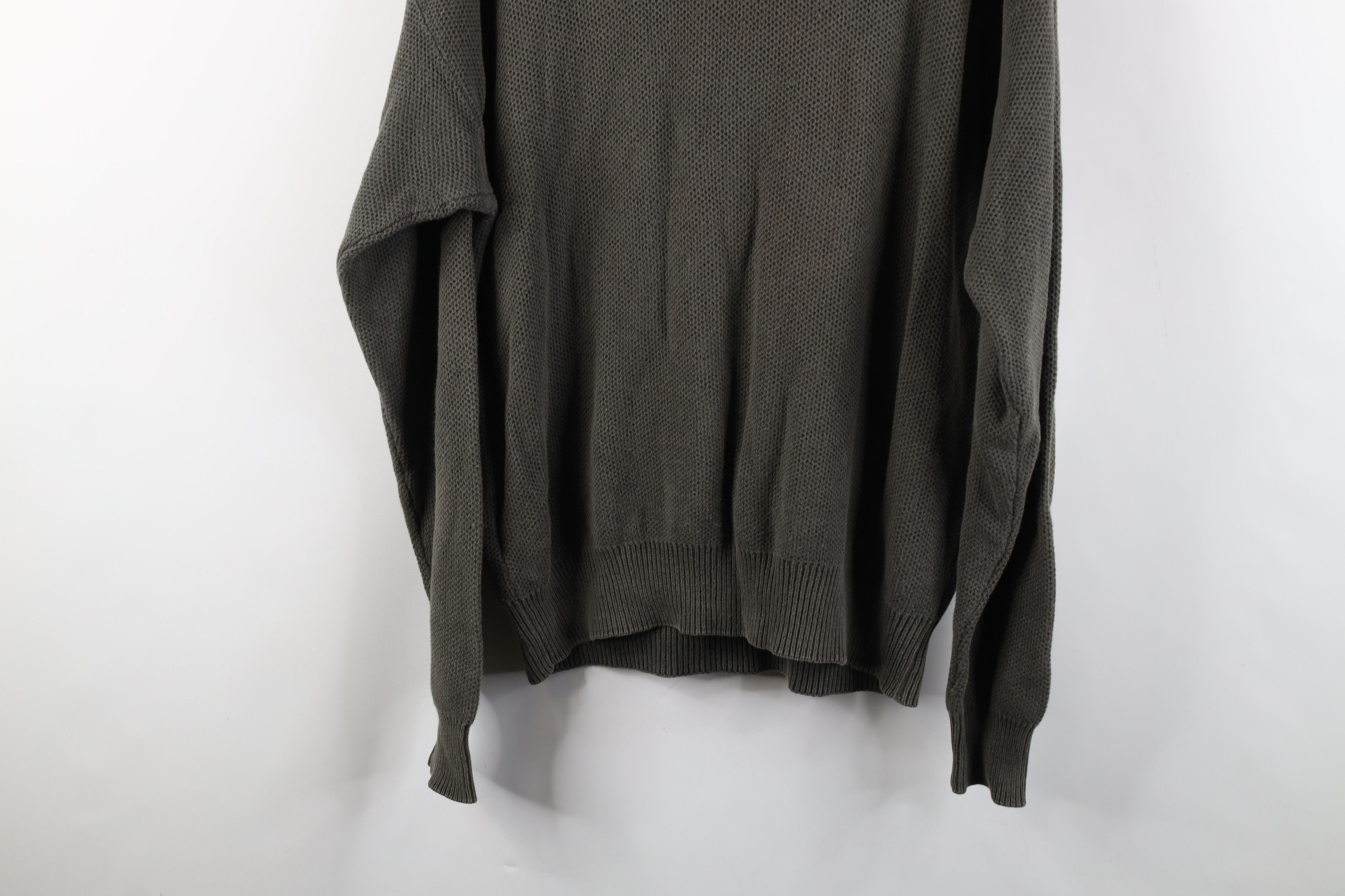 Nautica × Vintage Vintage 90s Nautica Lightweight Cotton Thermal Knit Sweater Size US M / EU 48-50 / 2 - 12 Thumbnail