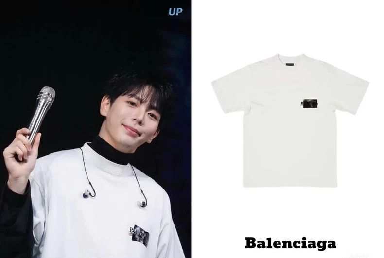 Balenciaga Balenciaga Wave-blocking cola short sleeve Size US M / EU 48-50 / 2 - 8 Thumbnail