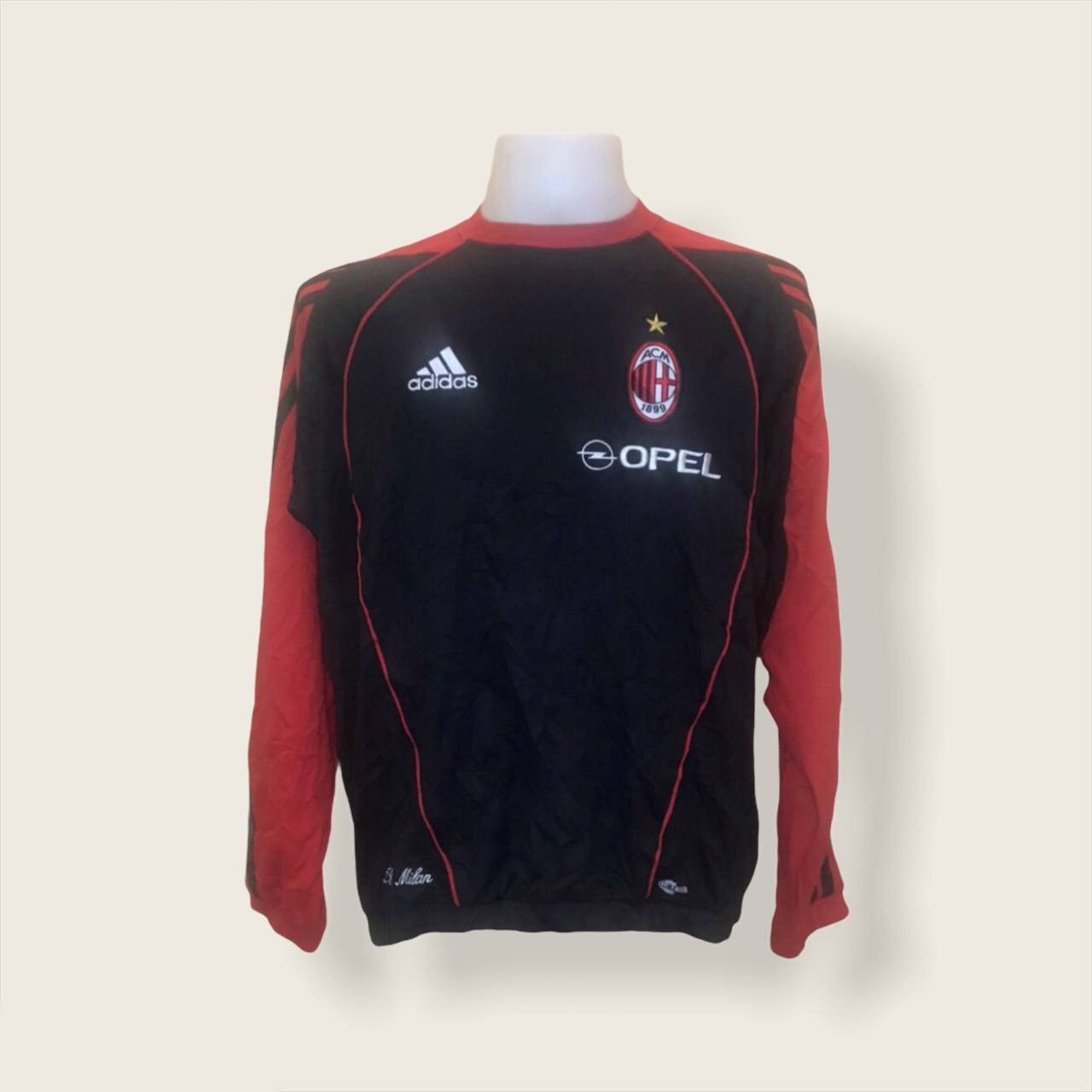 Adidas AC MILAN TRAINING SWEATSHIRT Size US L / EU 52-54 / 3 - 1 Thumbnail