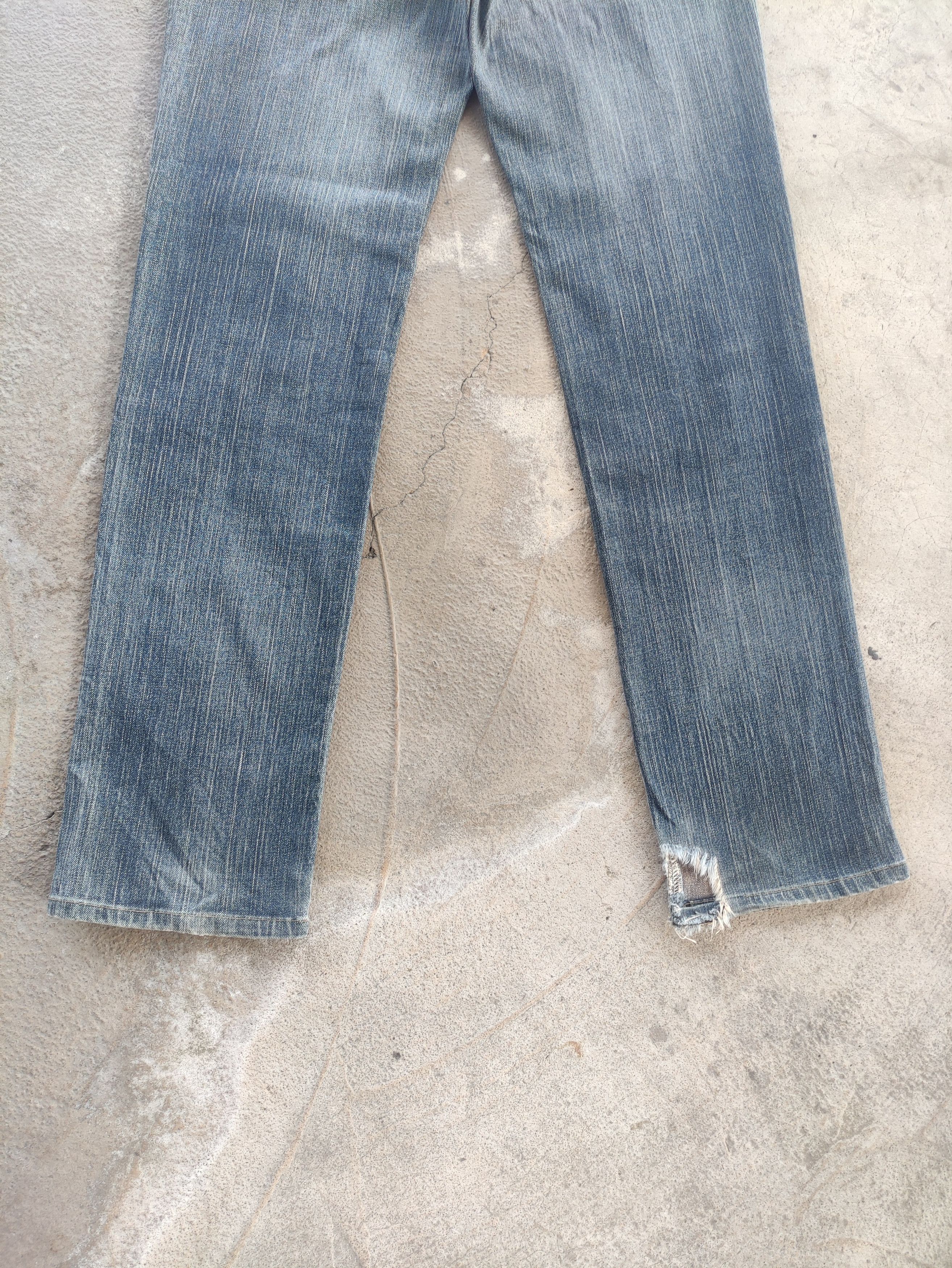 Edwin Vintage Edwin 503 Japan Distressed Faded Denim Pants Size US 32 / EU 48 - 11 Thumbnail