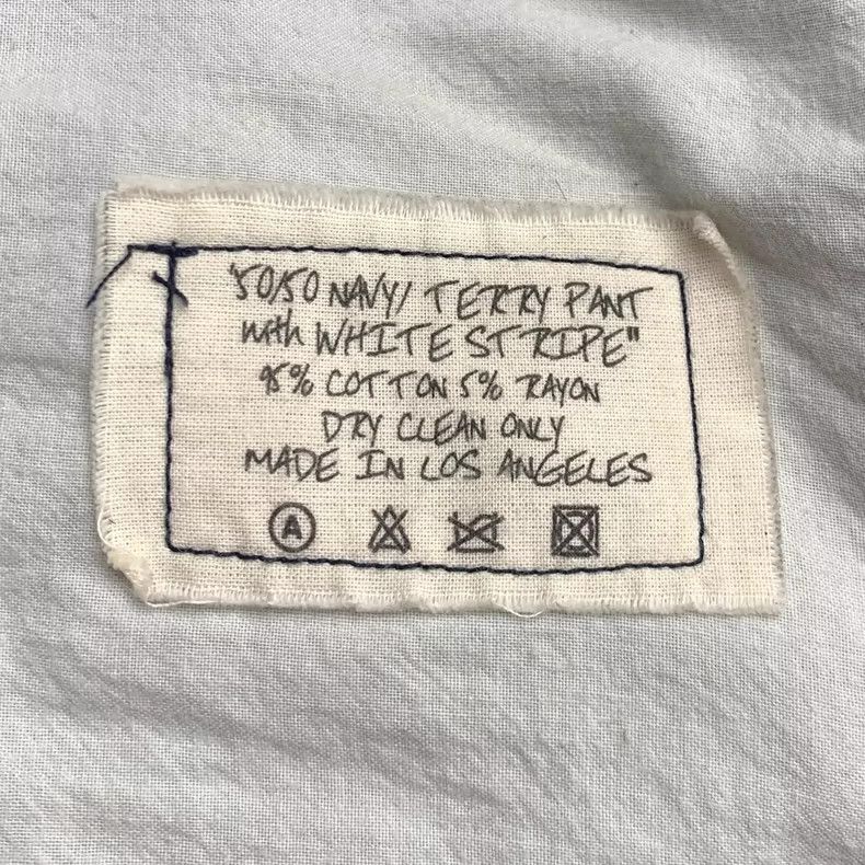 Greg Lauren Greg Lauren size1 Splicing sports ankle pants Size US 30 / EU 46 - 4 Thumbnail