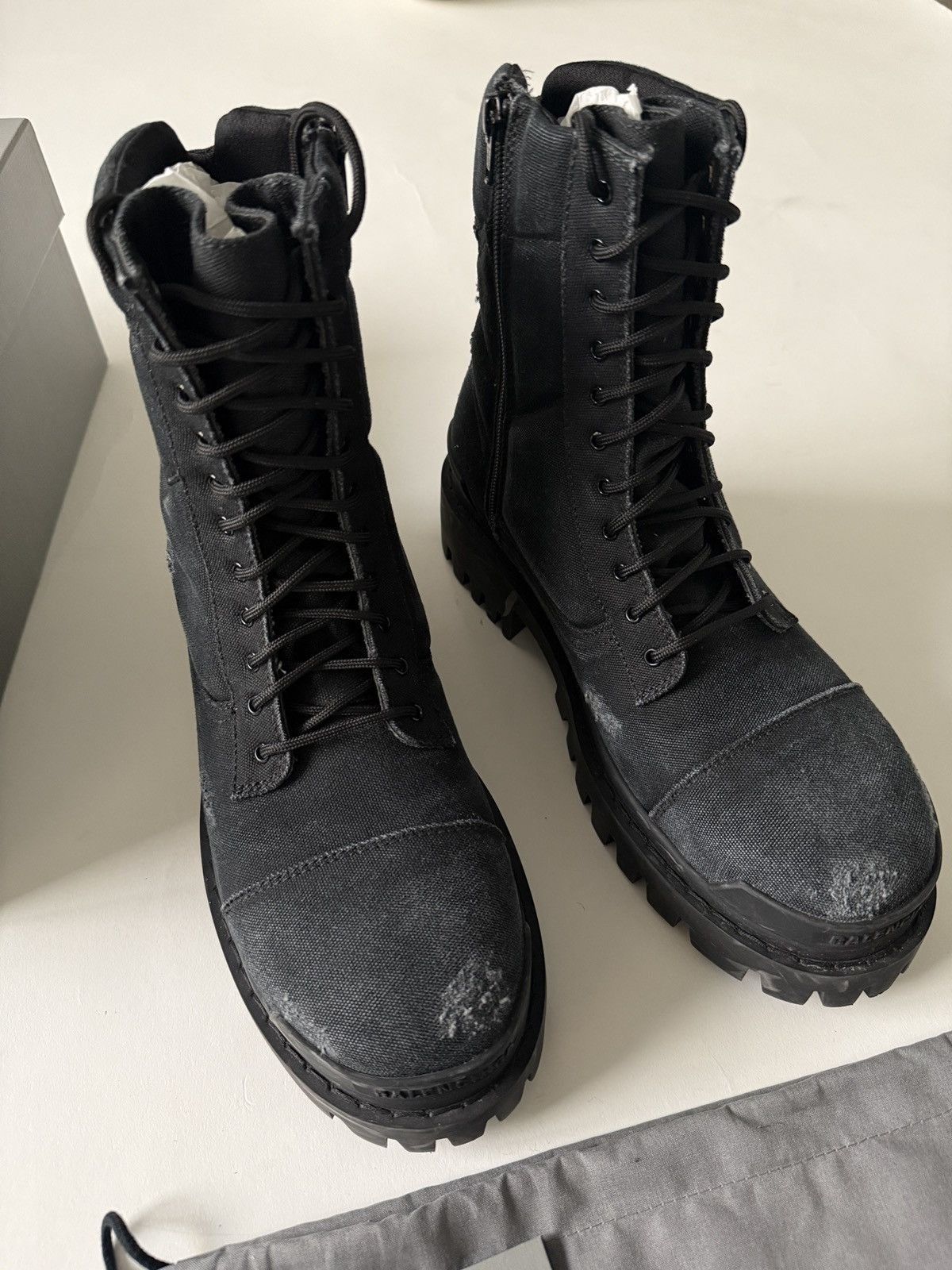 Balenciaga Combat Strike Boot Size 42 Size US 9 / EU 42 - 1 Thumbnail