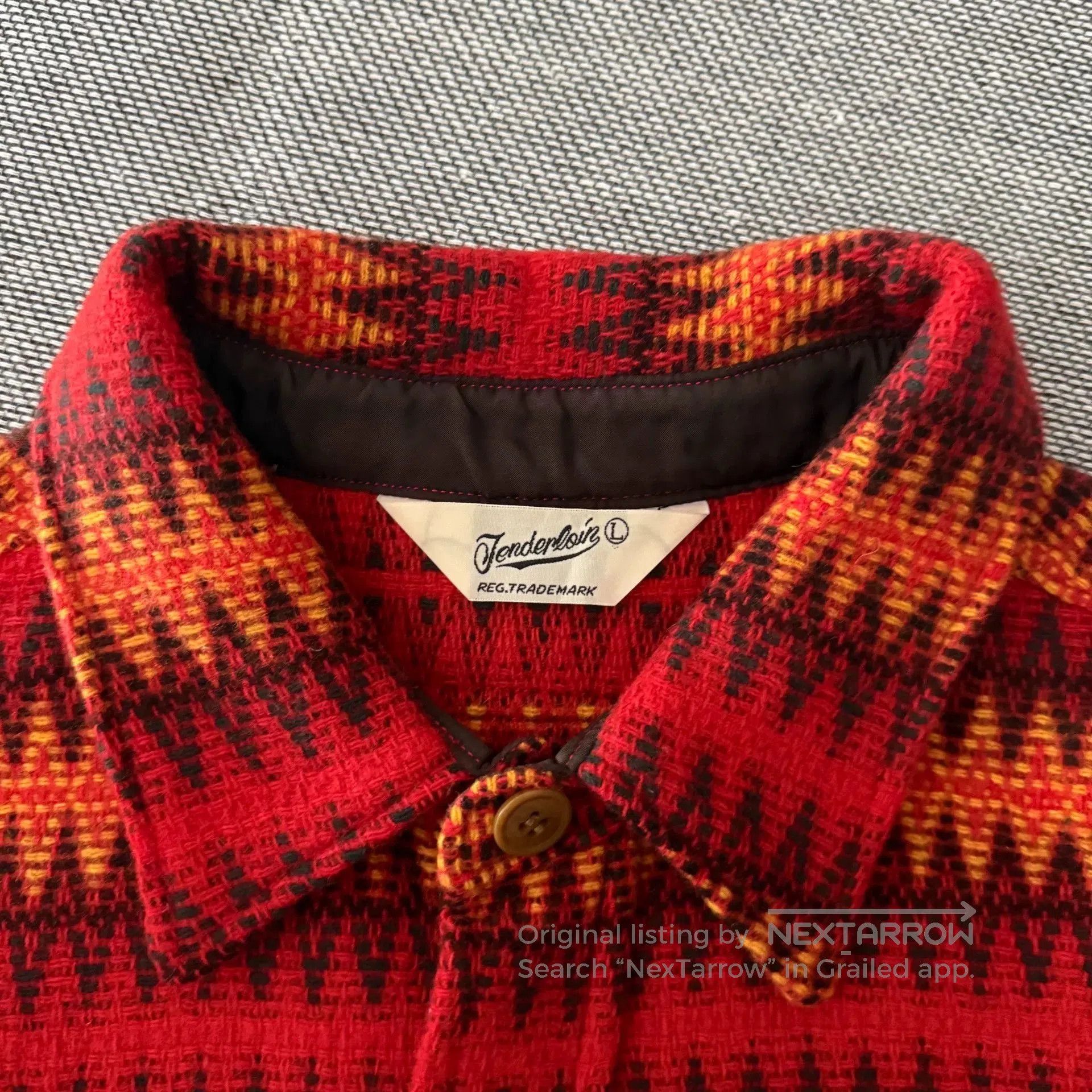 Tenderloin Tenderloin K7 Ethnic Style Wool Shirt. Size US L / EU 52-54 / 3 - 3 Thumbnail