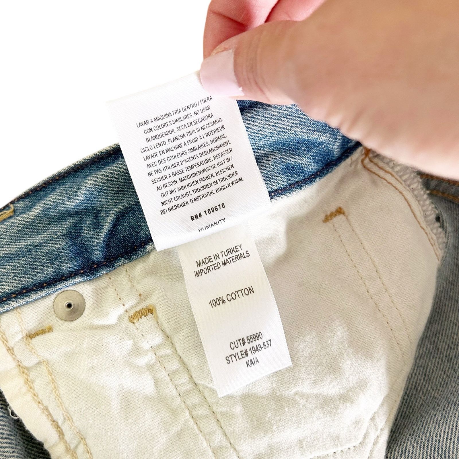 Citizens Of Humanity Citizens of Humanity Kaia Distressed Shorts Sz 31 Size 31" - 4 Thumbnail