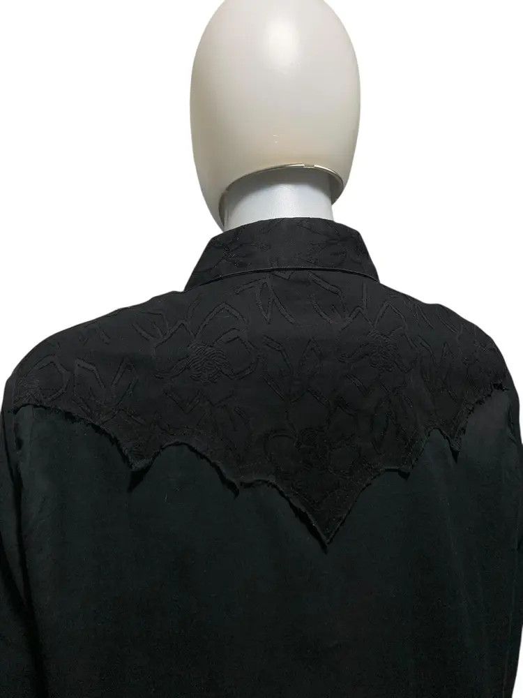 Pervert 00s Pervert patchwork gothic western shirt made inaustralia Size US XL / EU 56 / 4 - 16 Thumbnail