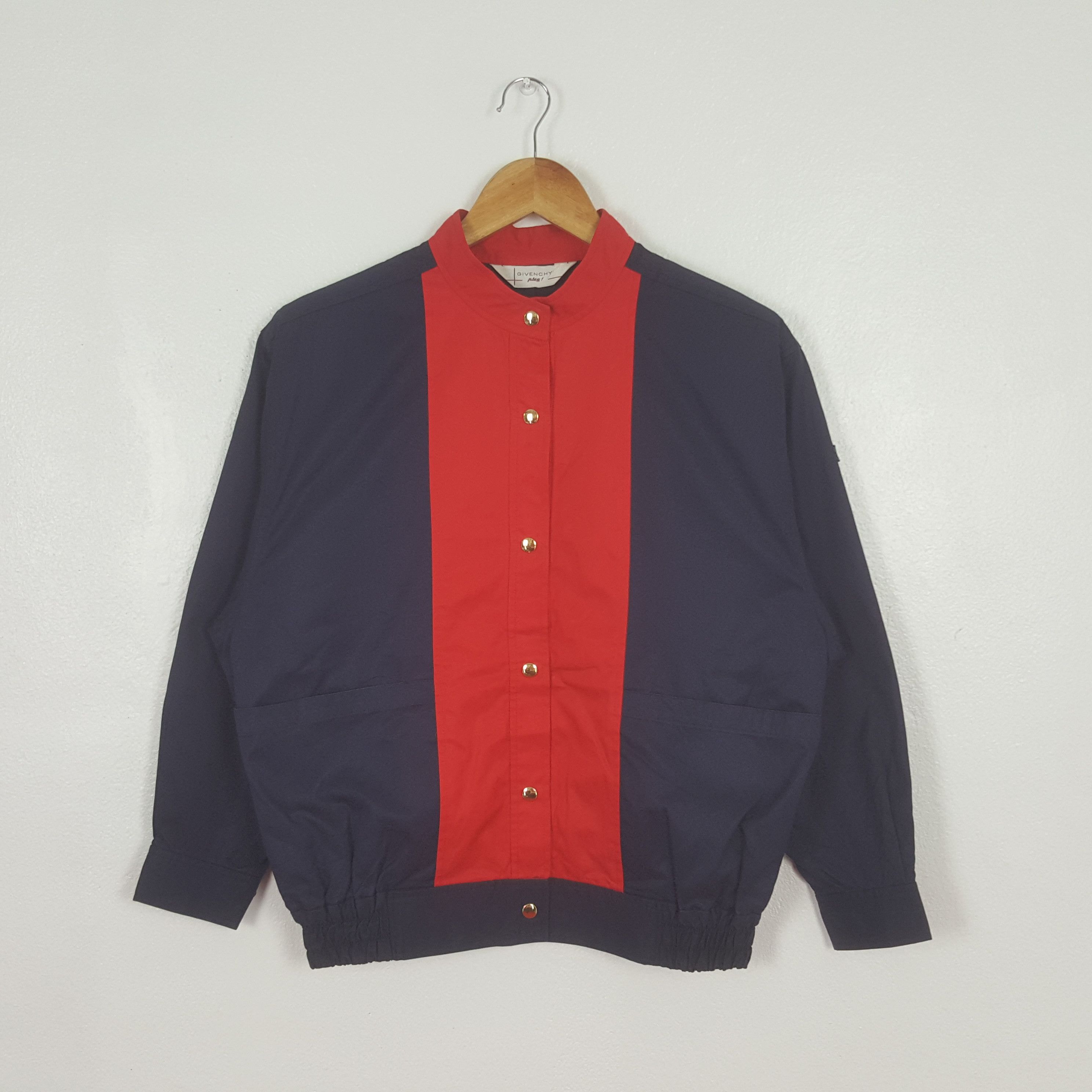 Givenchy Vintage Givenchy Designer Brand Button Up Work Jacket C314N3 Size US M / EU 48-50 / 2 - 1 Thumbnail