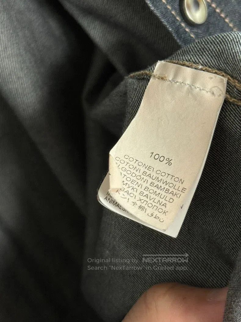 Brunello Cucinelli Brunello Cucinelli Denim Button-Up Shirt. Size US XL / EU 56 / 4 - 4 Thumbnail