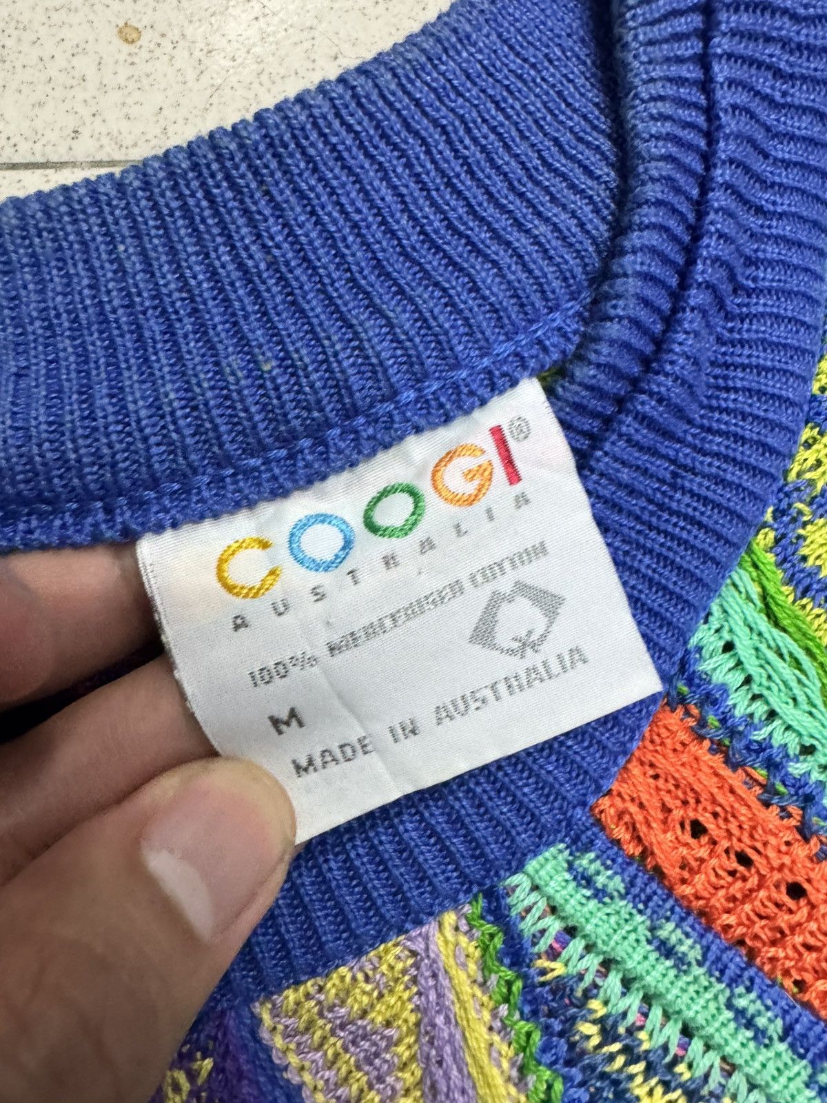 Coogi VINTAGE 90s COOGI 3D KNITWEAR SWEATER WITH STAINS Size US M / EU 48-50 / 2 - 5 Thumbnail