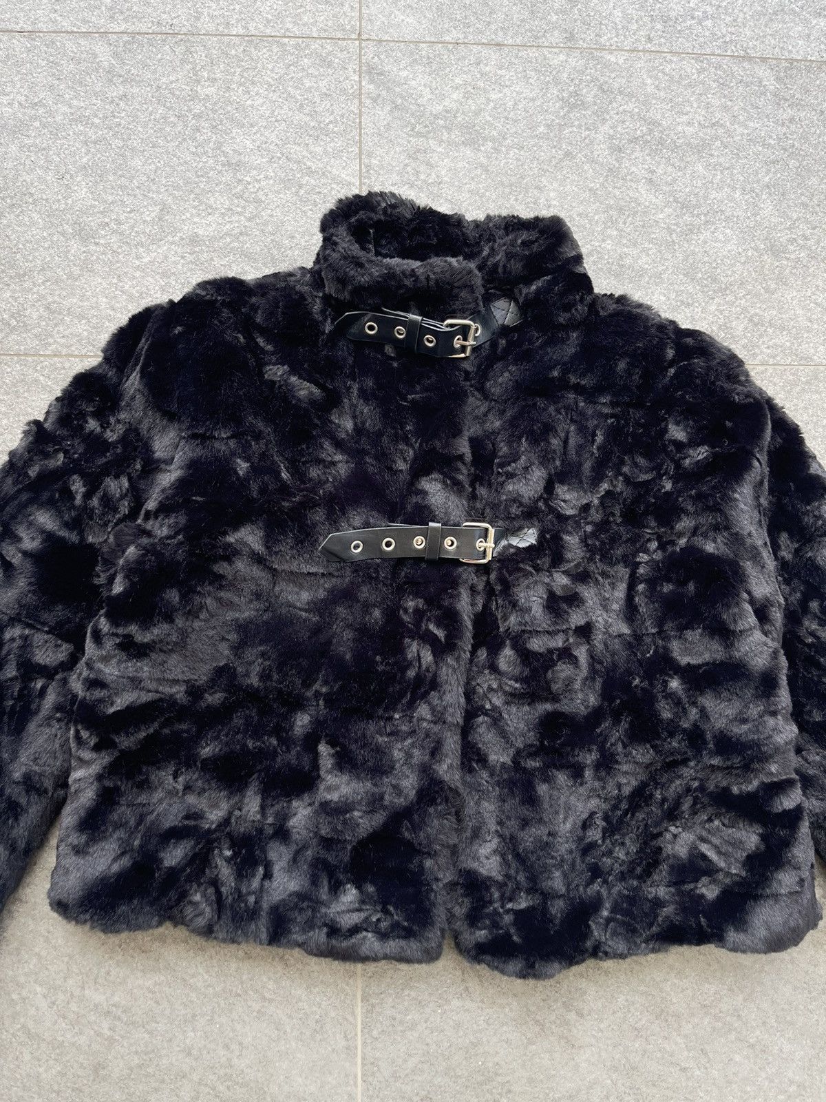 Japanese Brand × Vintage Vintage Sooopheo Snidel Faux Fur Jacket Size L / US 10 / IT 46 - 4 Thumbnail