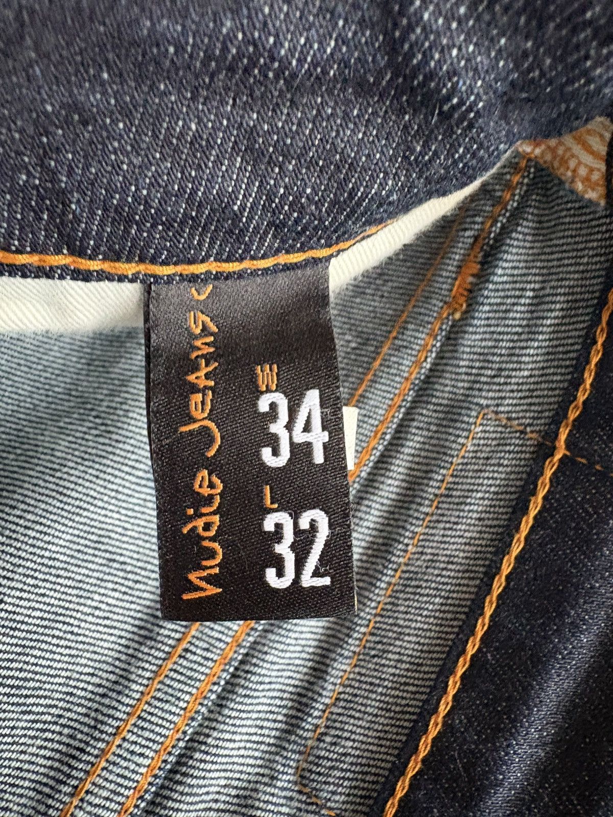 Nudie Jeans Nudie Jeans Skinny Lin Raw Denim Size US 34 / EU 50 - 3 Thumbnail