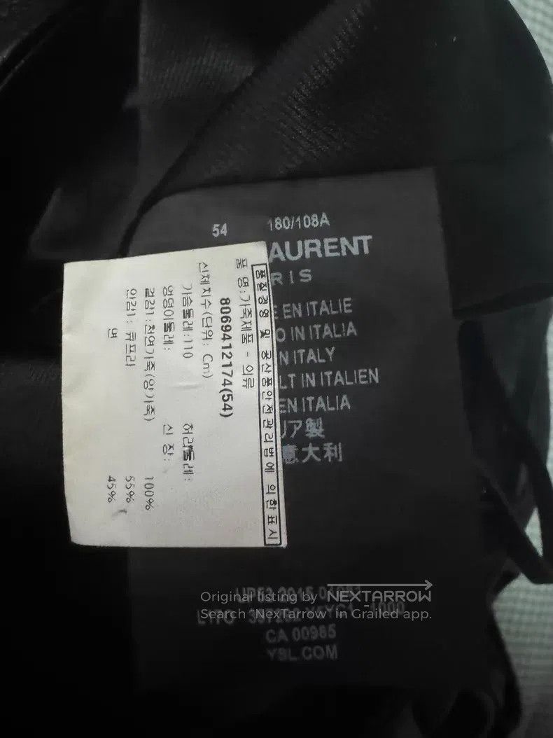 Saint Laurent Paris Saint Laurent Paris Sheepskin Leather Jacket i Size US L / EU 52-54 / 3 - 4 Thumbnail