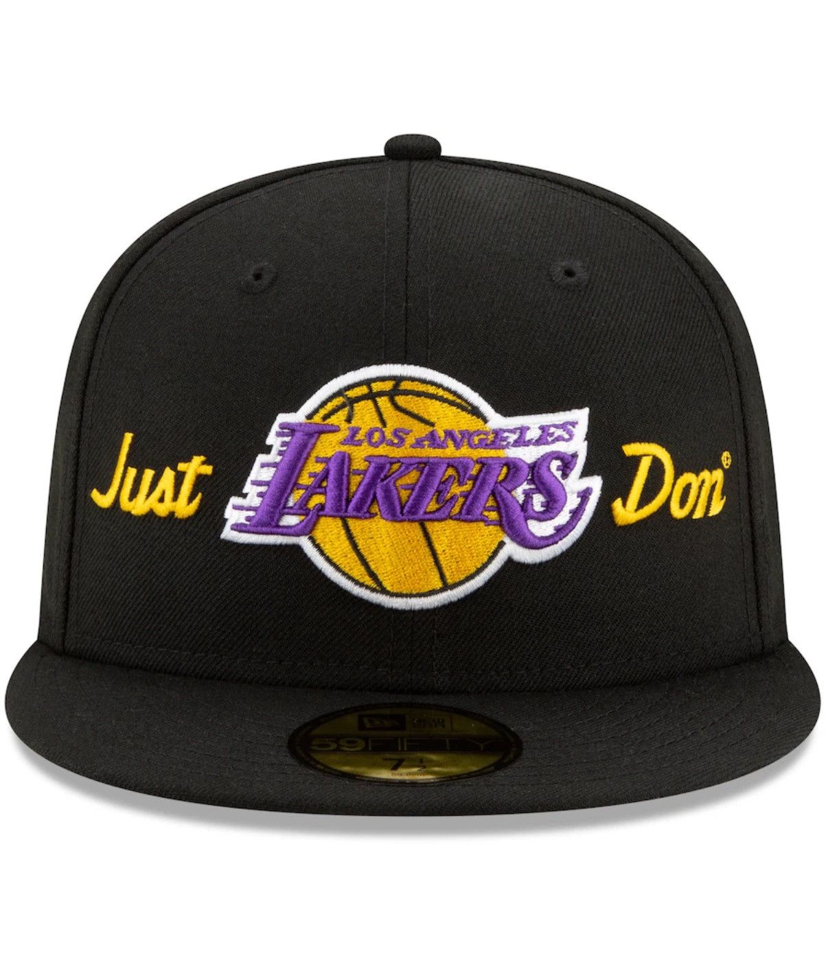 Just Don × New Era Just Don Los Angeles Lakers New Era 59Fifty Fitted Hat Size ONE SIZE - 1 Thumbnail