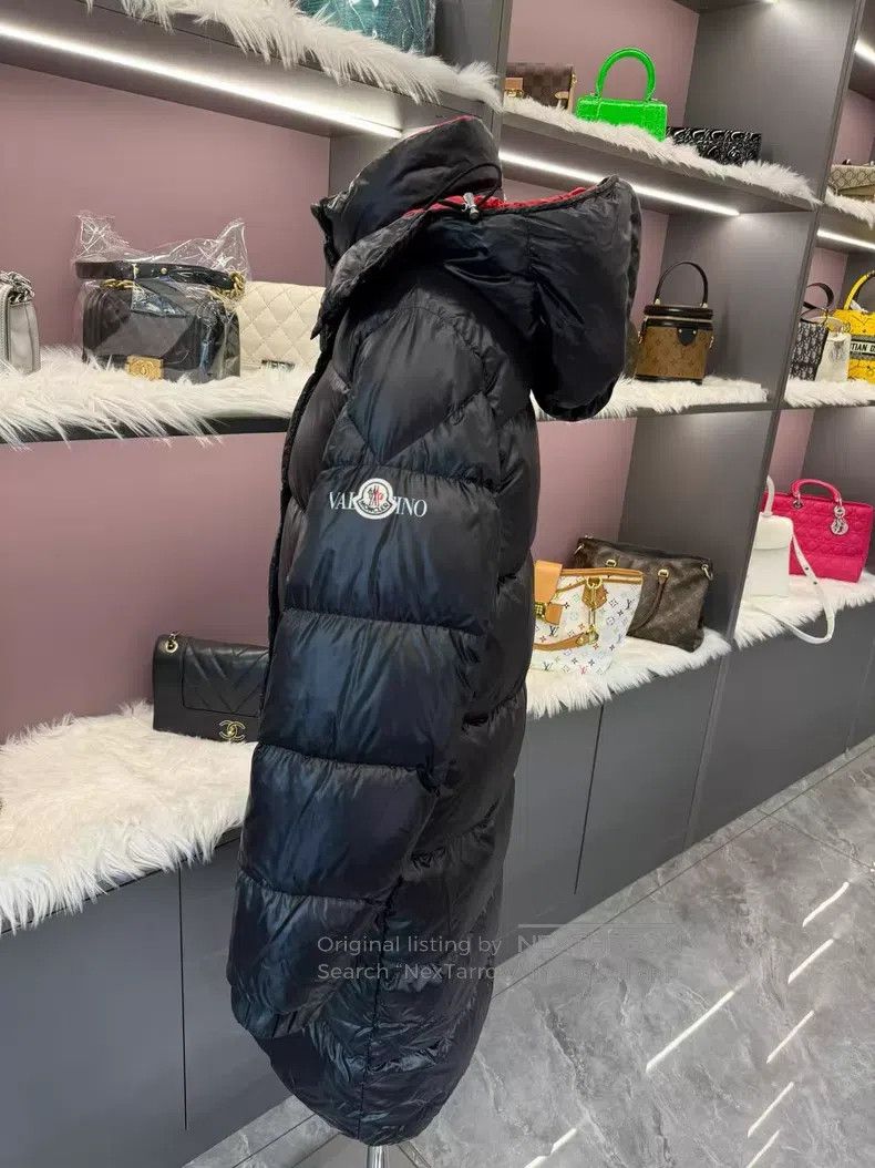 Valentino Valentino A long black down jacket Size XS / US 0-2 / IT 36-38 - 5 Thumbnail