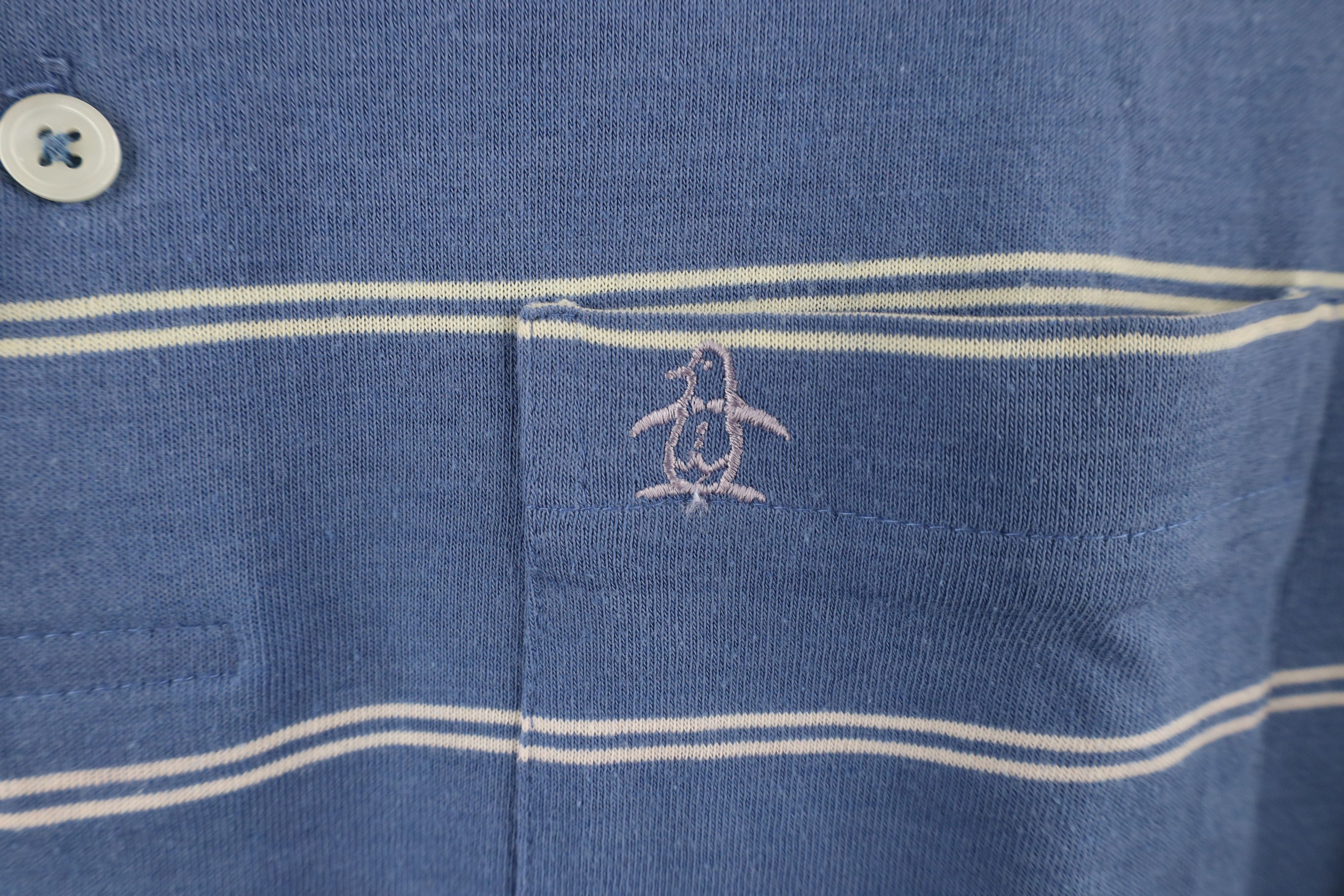 Vintage Vintage 70s 80s Streetwear Striped Knit Golf Polo Shirt Size US M / EU 48-50 / 2 - 4 Thumbnail