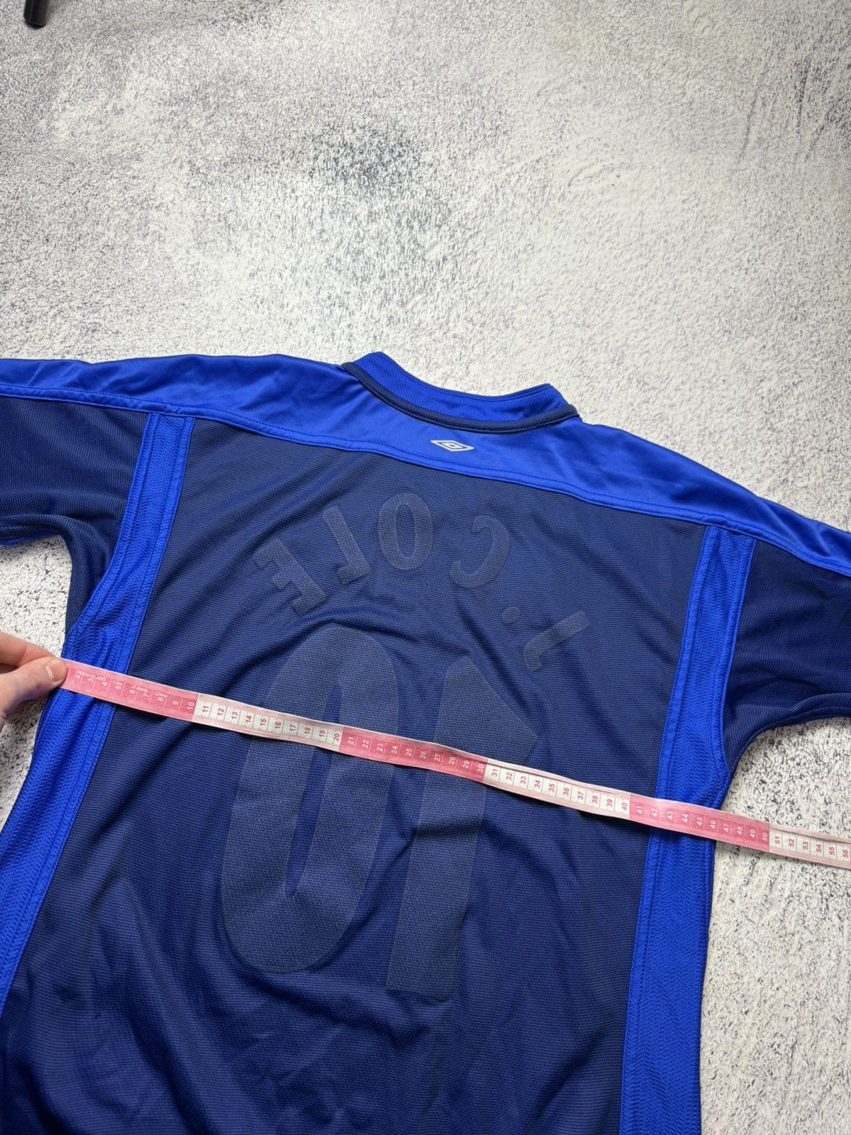 Chelsea Soccer CHELSEA 2003 #10 J.Cole FOOTBALL SHIRT SOCCER JERSEY UMBRO Size US S / EU 44-46 / 1 - 22 Thumbnail
