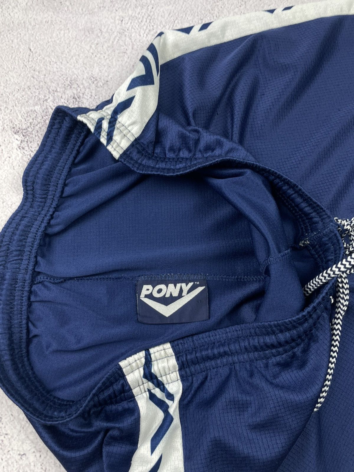PONY × Vintage Tottenham Hotspur 1995-97 Home Shorts PONY Vintage Football Size US 32 / EU 48 - 12 Thumbnail