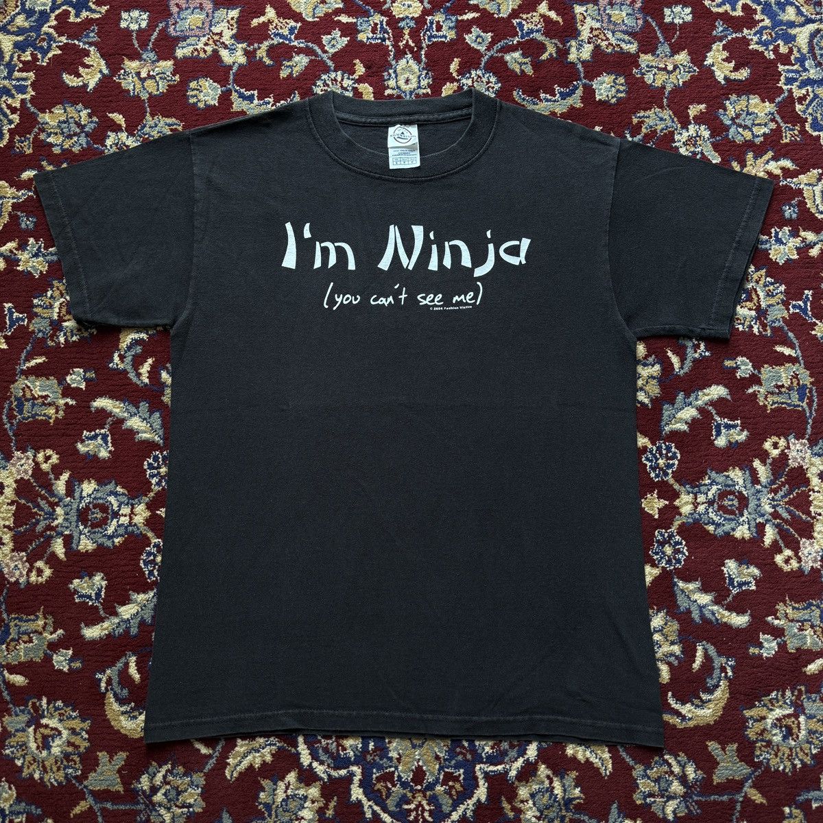 Fashion Victim Vintage Fashion Victim Im Ninja You cant see me 2004 00s tee Size US S / EU 44-46 / 1 - 2 Thumbnail