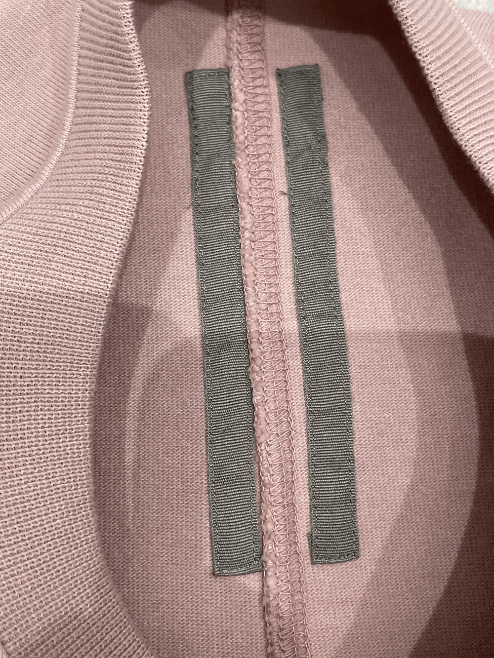Thom Browne Rick Owens Drkshdw Letter Logo Printed Ribbon Short Sleeve Size ONE SIZE - 5 Thumbnail