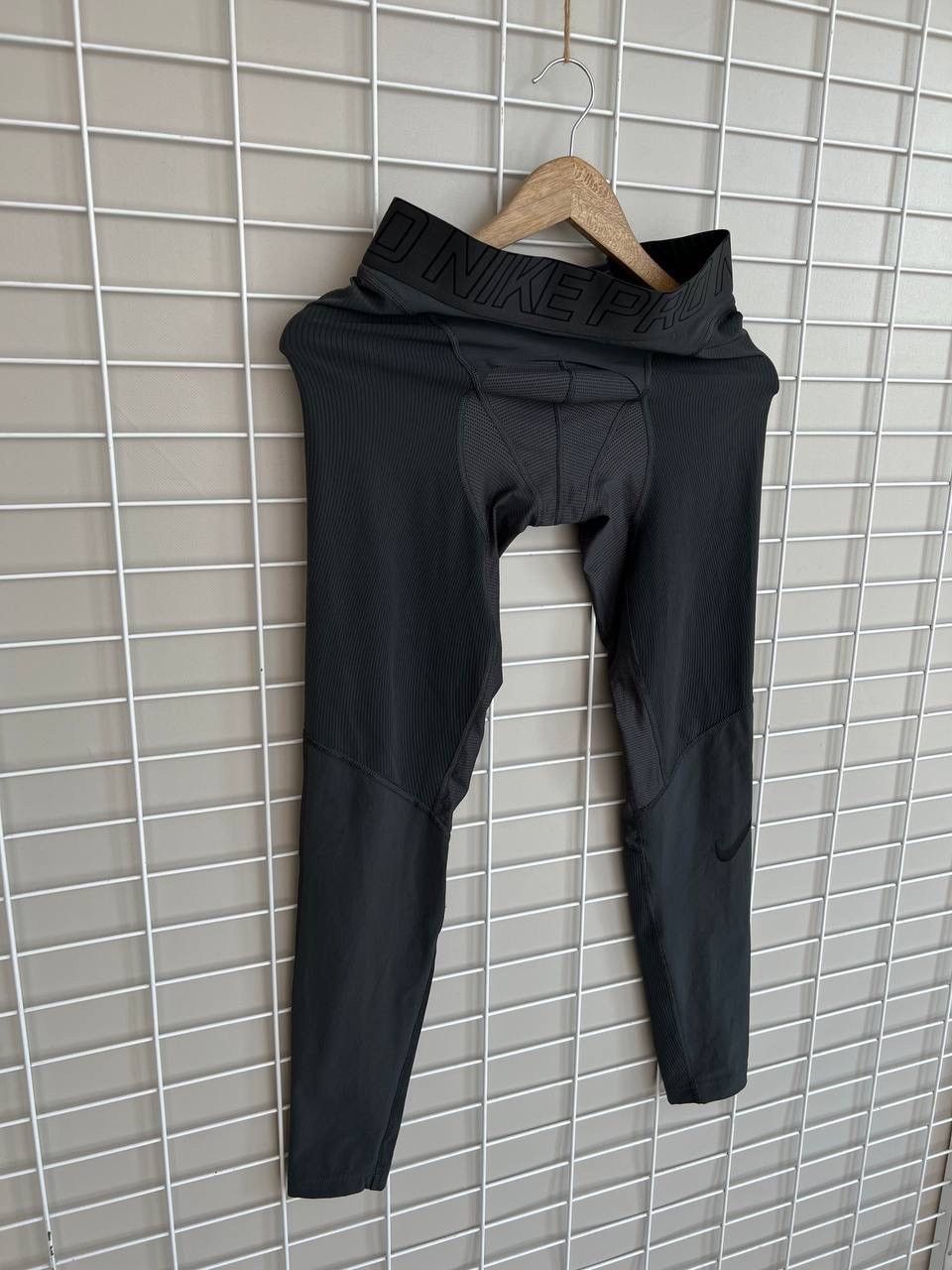 Nike Nike Pro Hyper Compression Tights Mens Size M Anthracite Size US 36 / EU 52 - 4 Thumbnail