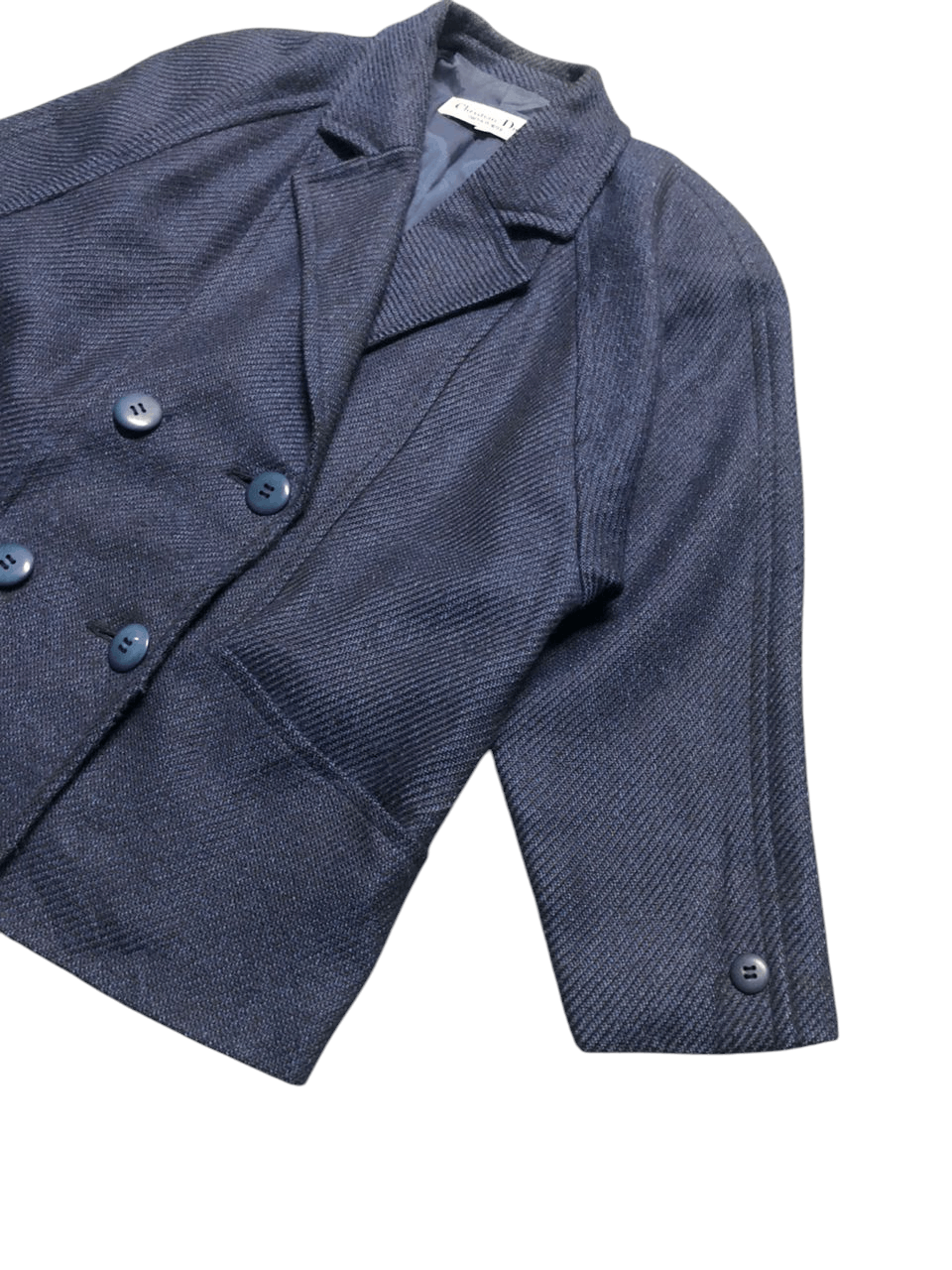 Christian Dior Monsieur Vintage Christian Dior Wool Double Breasted Coat Rare Size S / US 4 / IT 40 - 7 Thumbnail