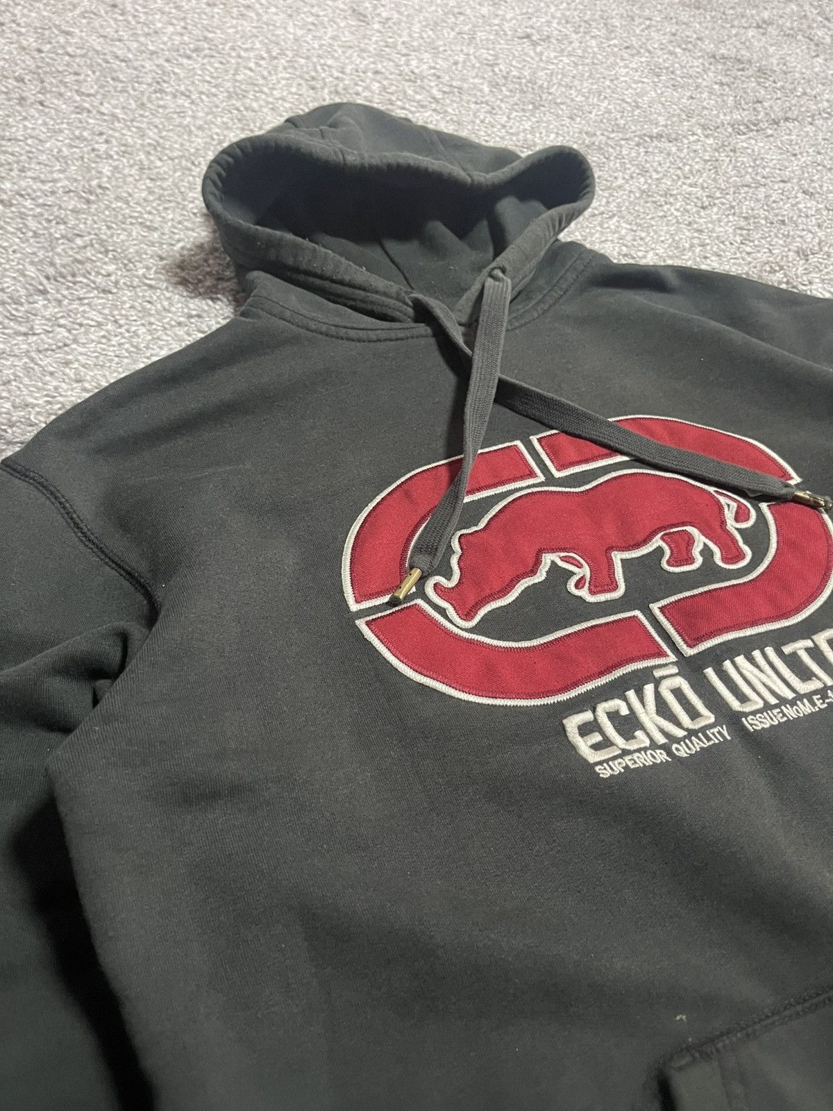 Ecko Unltd. × Rap Tees × Vintage ECKO UNLTD VINTAGE BIG LOGO HOODIE SIZE S Size US S / EU 44-46 / 1 - 3 Thumbnail