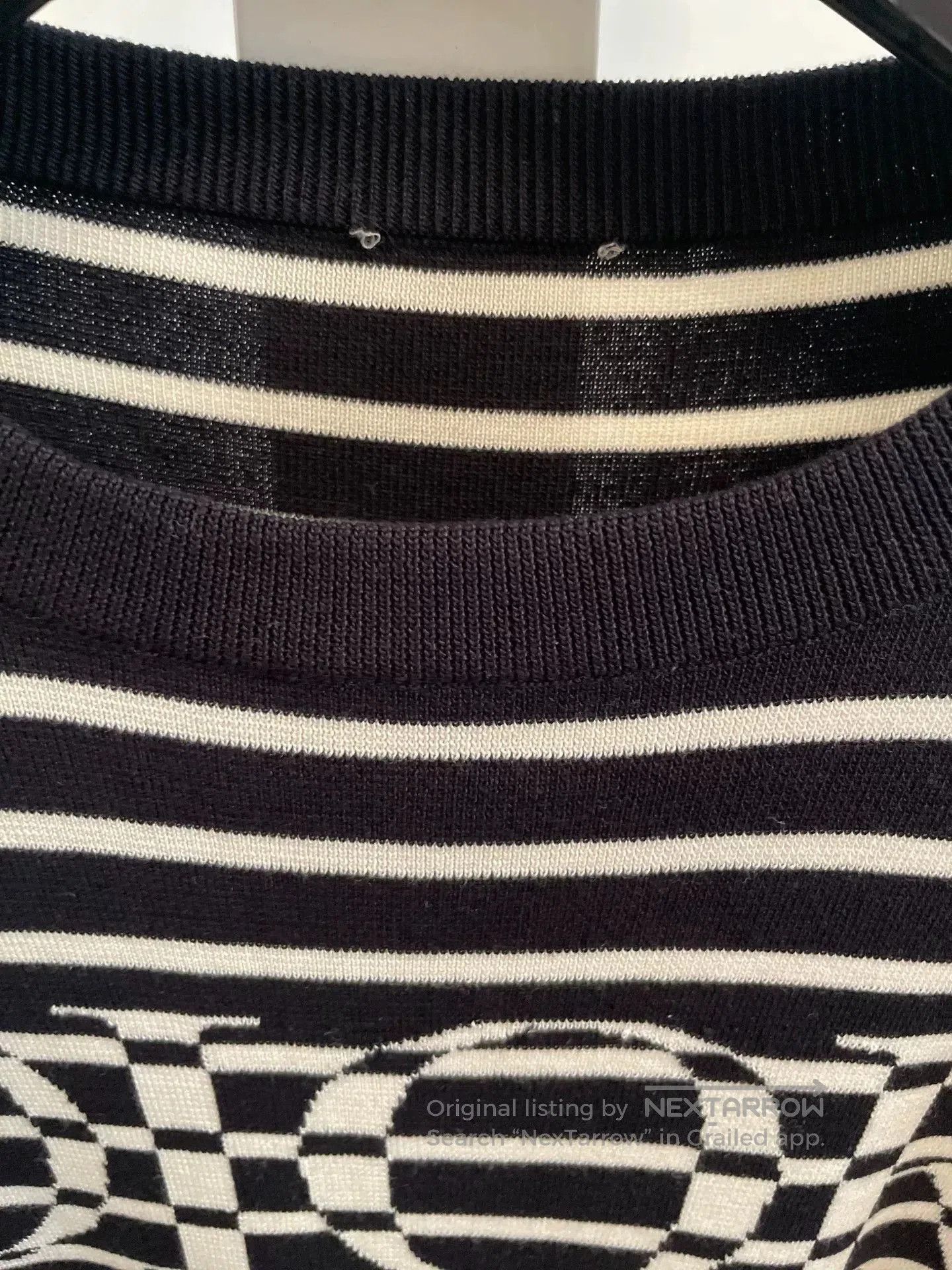 Dior Dior Striped Crewneck Short Sleeve Tee. Size US XL / EU 56 / 4 - 3 Thumbnail