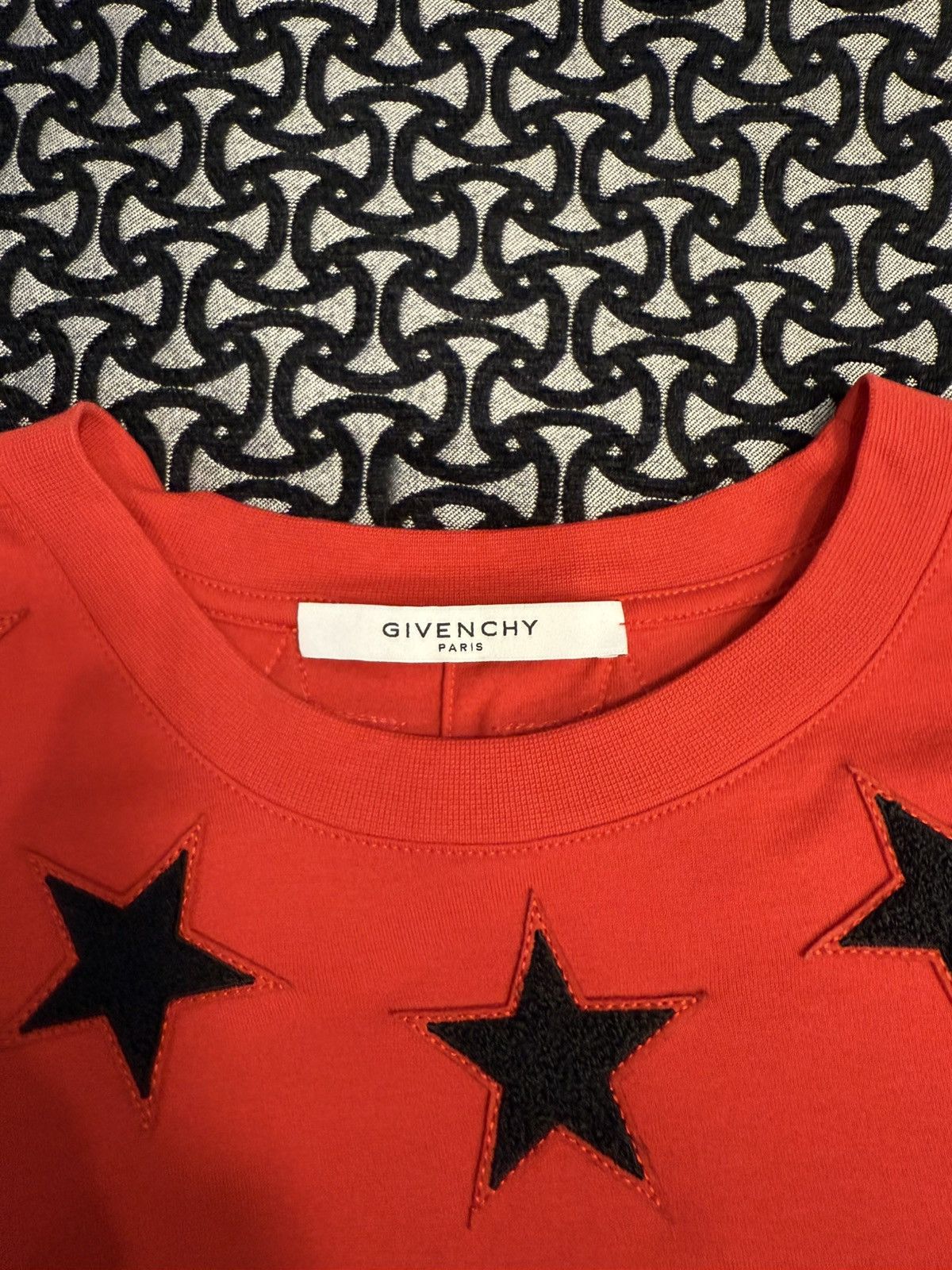 Givenchy Givenchy Stars Tee Size US M / EU 48-50 / 2 - 4 Thumbnail
