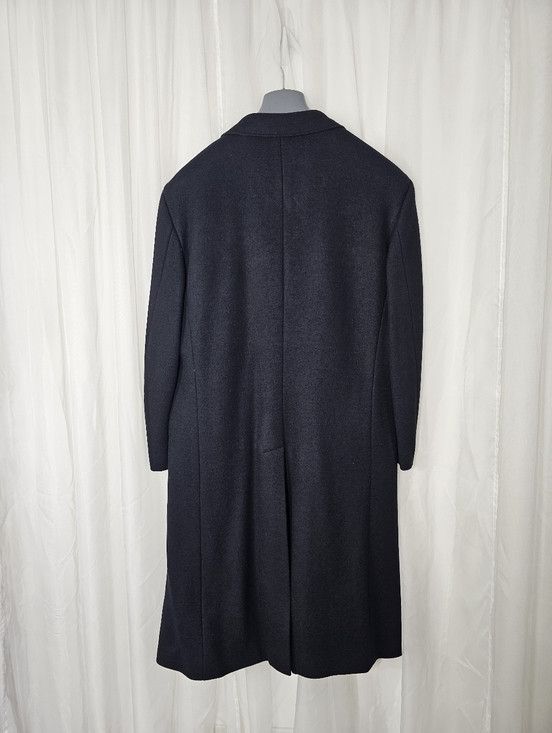 Marithe + Francois Girbaud Marithé + François Girbaud Vintage Black Wool Overcoat Size US L / EU 52-54 / 3 - 5 Thumbnail