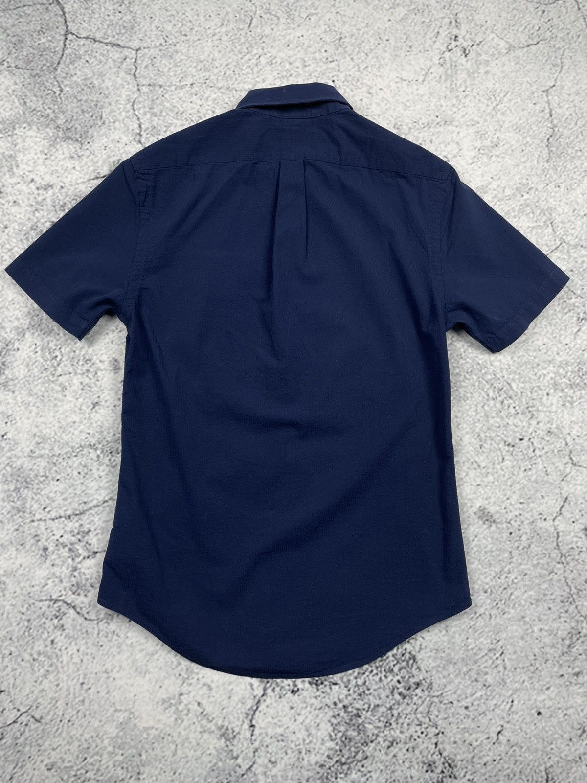 Polo Ralph Lauren Polo Ralph Lauren S Plain Navy Short-Sleeve Shirt EGV Size US S / EU 44-46 / 1 - 3 Thumbnail