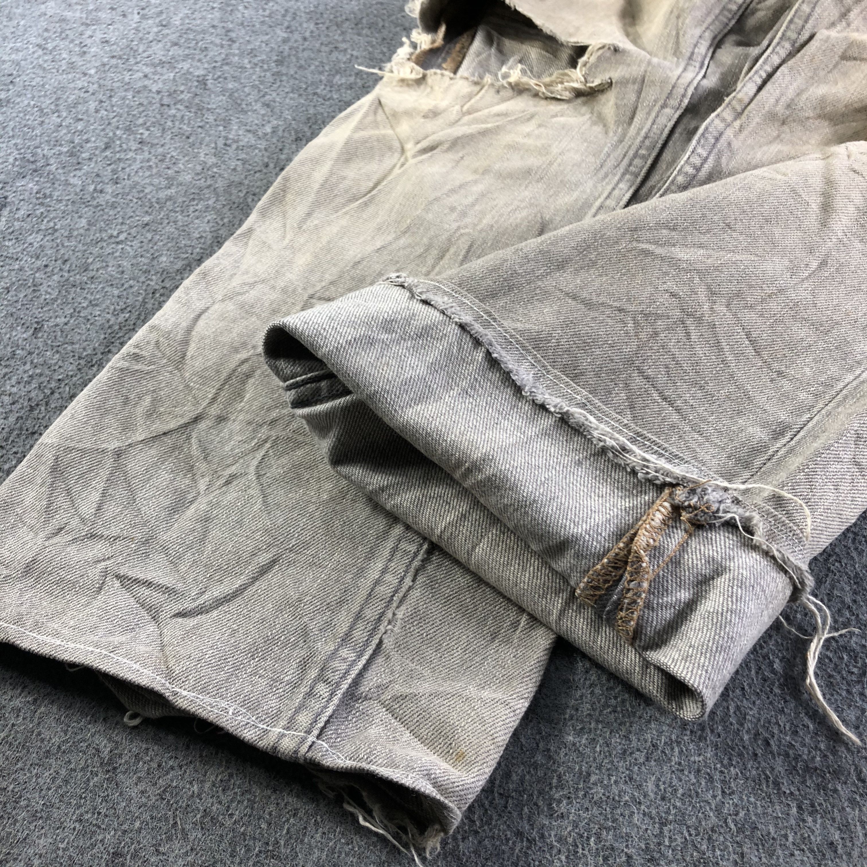 Gap × Vintage Vintage Distress Gap Cargo Jeans-J3747 Size US 33 - 7 Thumbnail