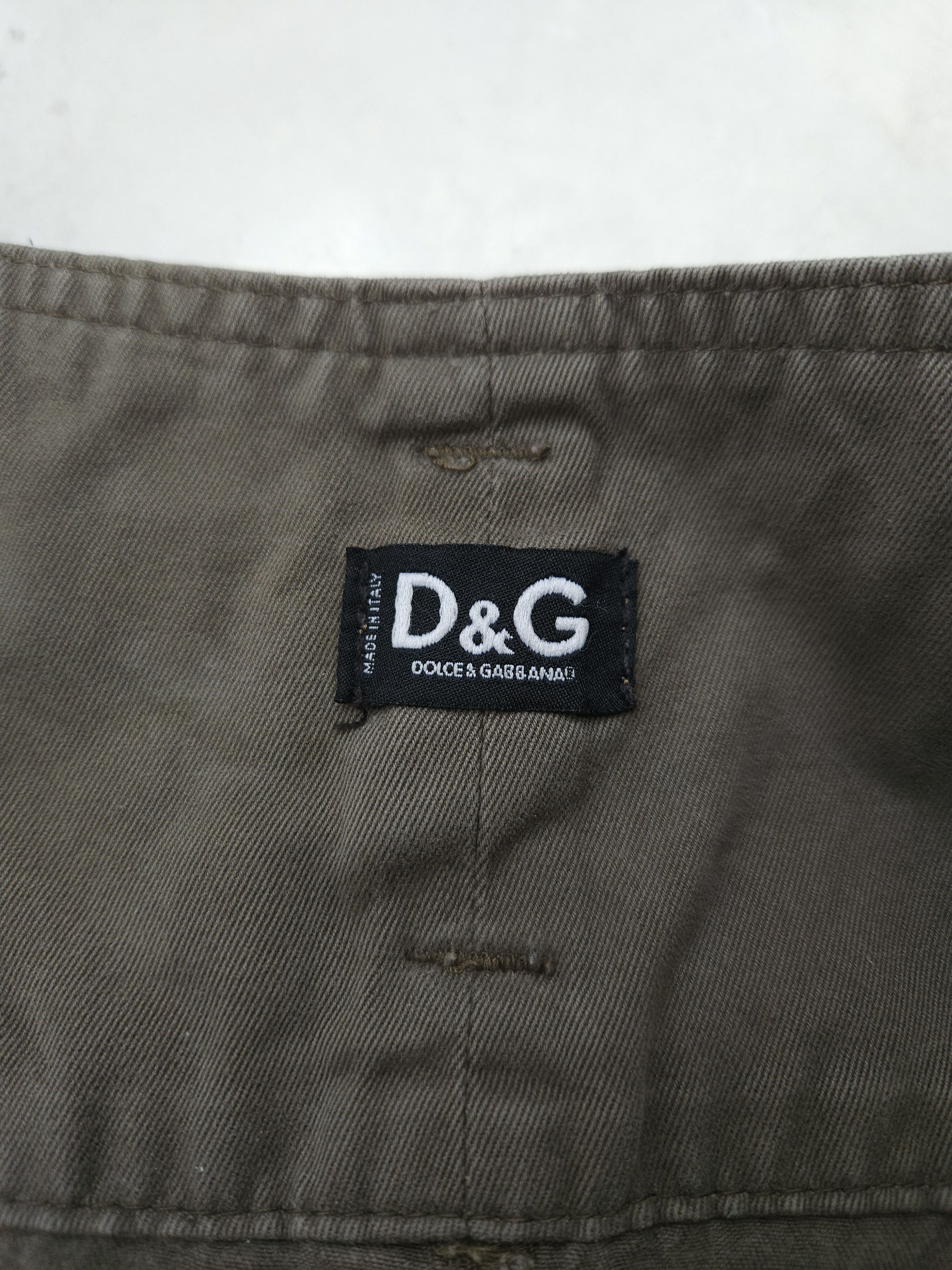Dolce & Gabbana Archive y2k Dolce Gabbana bondage side zip skirt Size 28" / US 6 / IT 42 - 15 Thumbnail