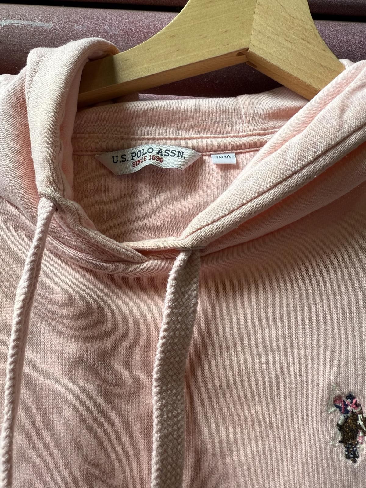 U.S. Polo Assn. U.S. Polo Assn. Pink Hoodie Size US S / EU 44-46 / 1 - 2 Thumbnail
