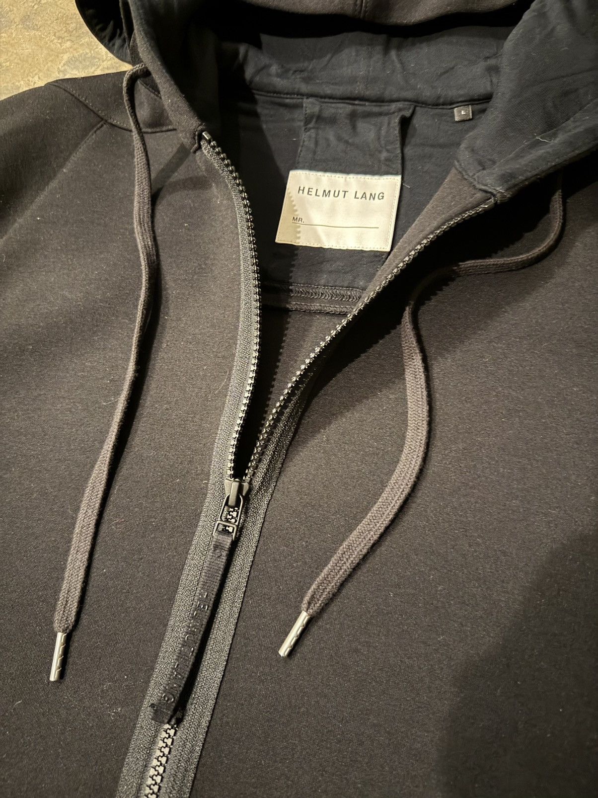 Helmut Lang Helmut Lang Half-Zip Short Sleeve Hoodie Size US L / EU 52-54 / 3 - 2 Thumbnail