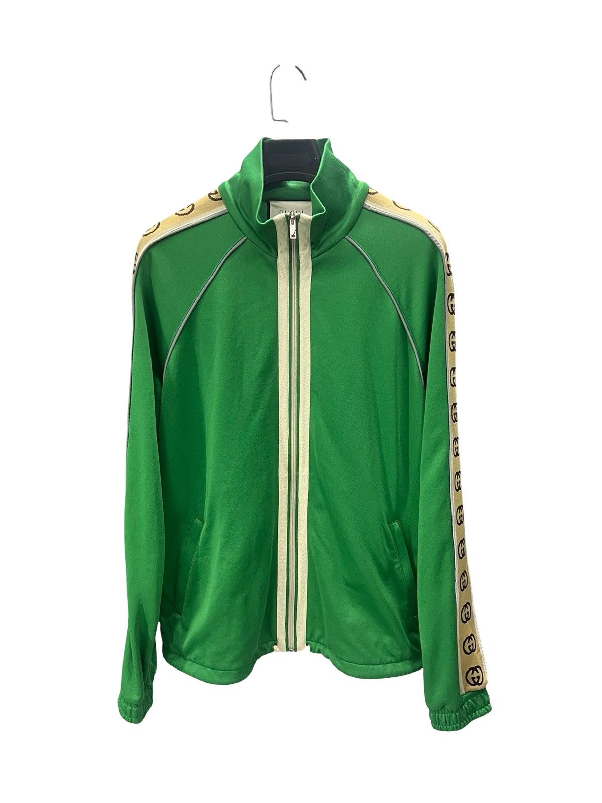 Gucci Gucci GG-jacquard side-stripe technical track jacket Size US M / EU 48-50 / 2 - 1 Thumbnail