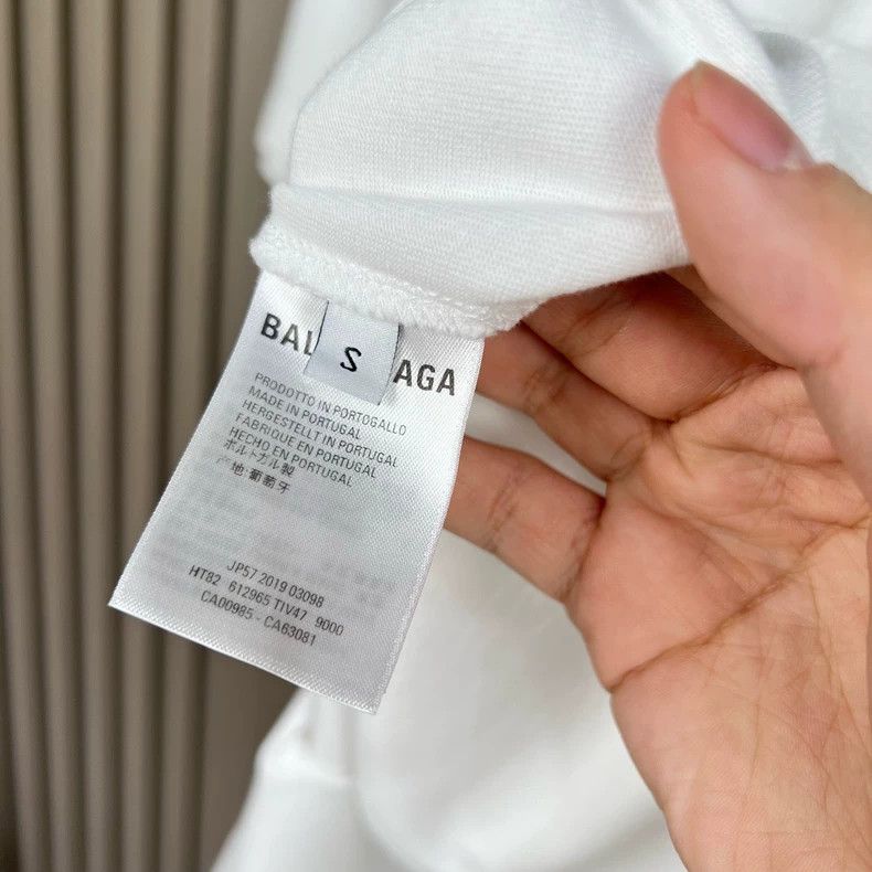 Balenciaga Balenciaga Portrait Letter Print Short Sleeve Size US S / EU 44-46 / 1 - 5 Thumbnail