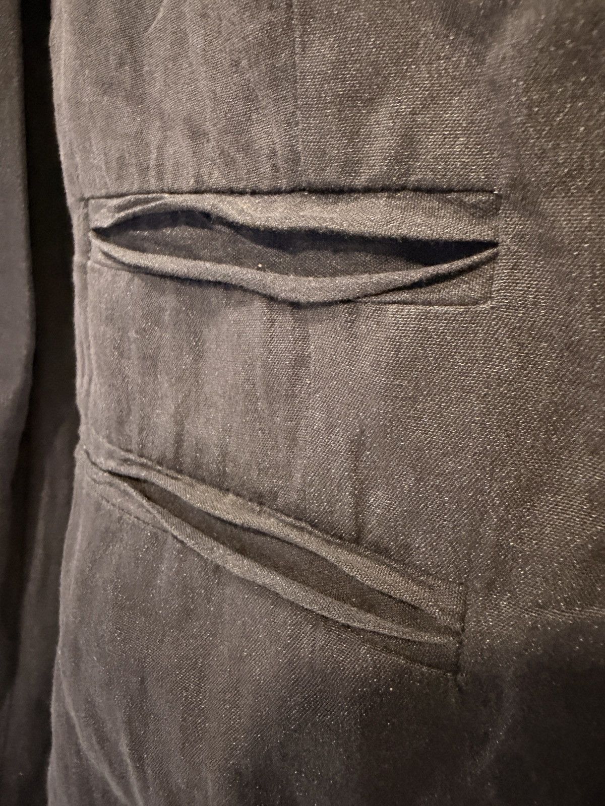 Todd Snyder Todd Snyder Navy Metal Fiber Blazer Size 36S - 6 Thumbnail