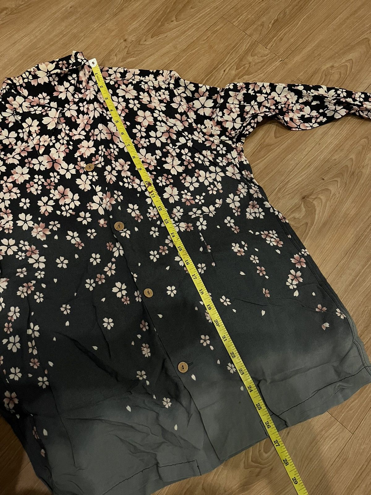 IOLANI Rare Hawaiian Shirt Iolani japanese brand sakura printed Size US M / EU 48-50 / 2 - 7 Thumbnail
