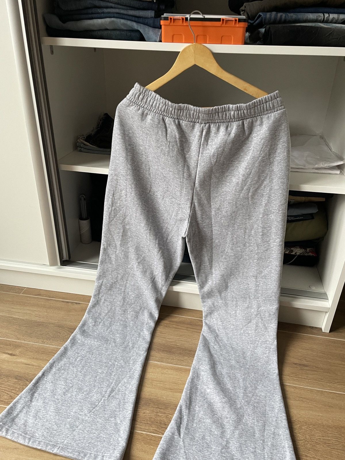 Other Flared Bootcut Y2k Basic Cotton Sweatpants Pants Swag Drip Size US 32 / EU 48 - 6 Thumbnail