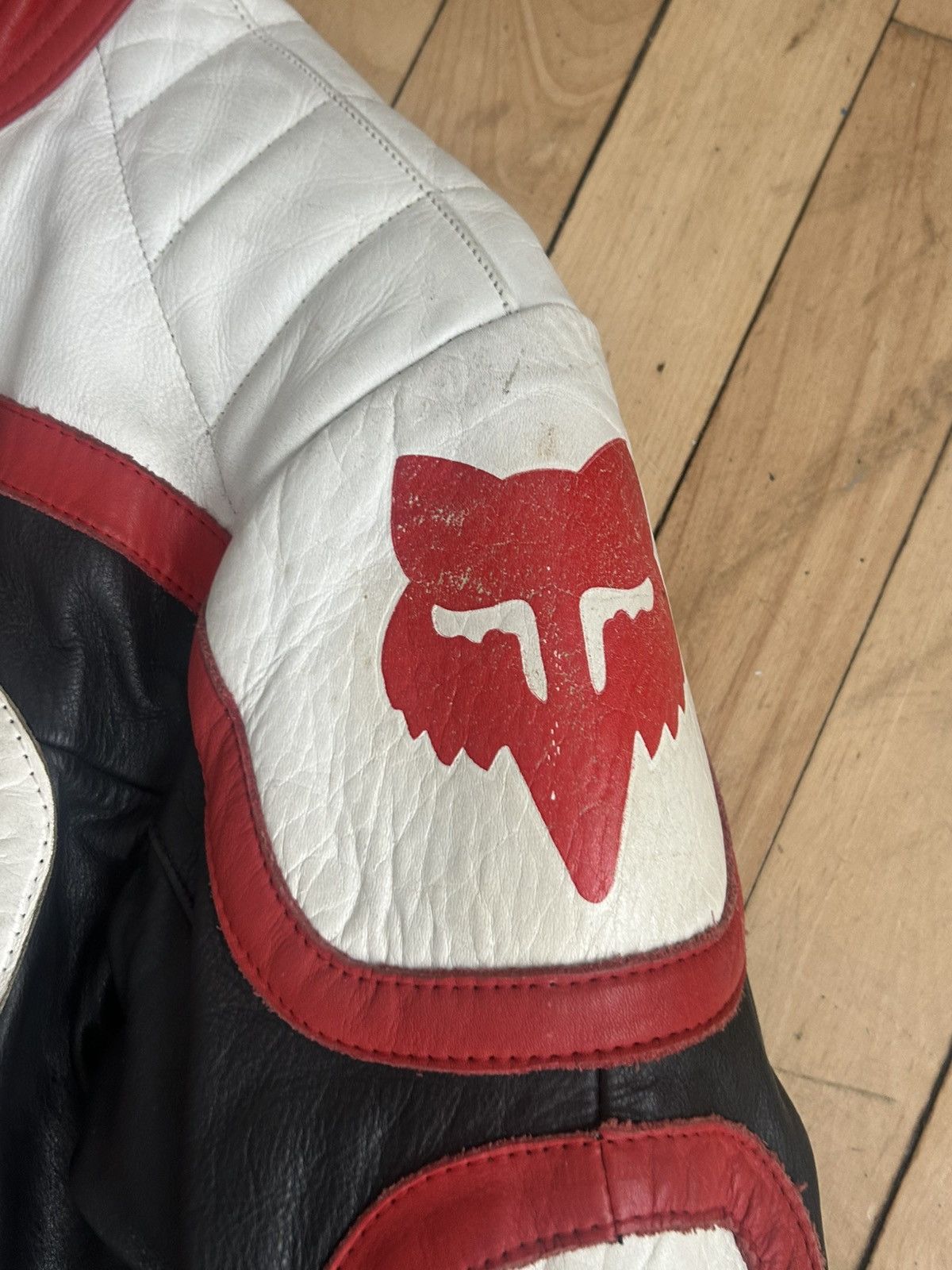 Fox Racing Vintage Fox Moto Leather Jacket Size US M / EU 48-50 / 2 - 4 Thumbnail