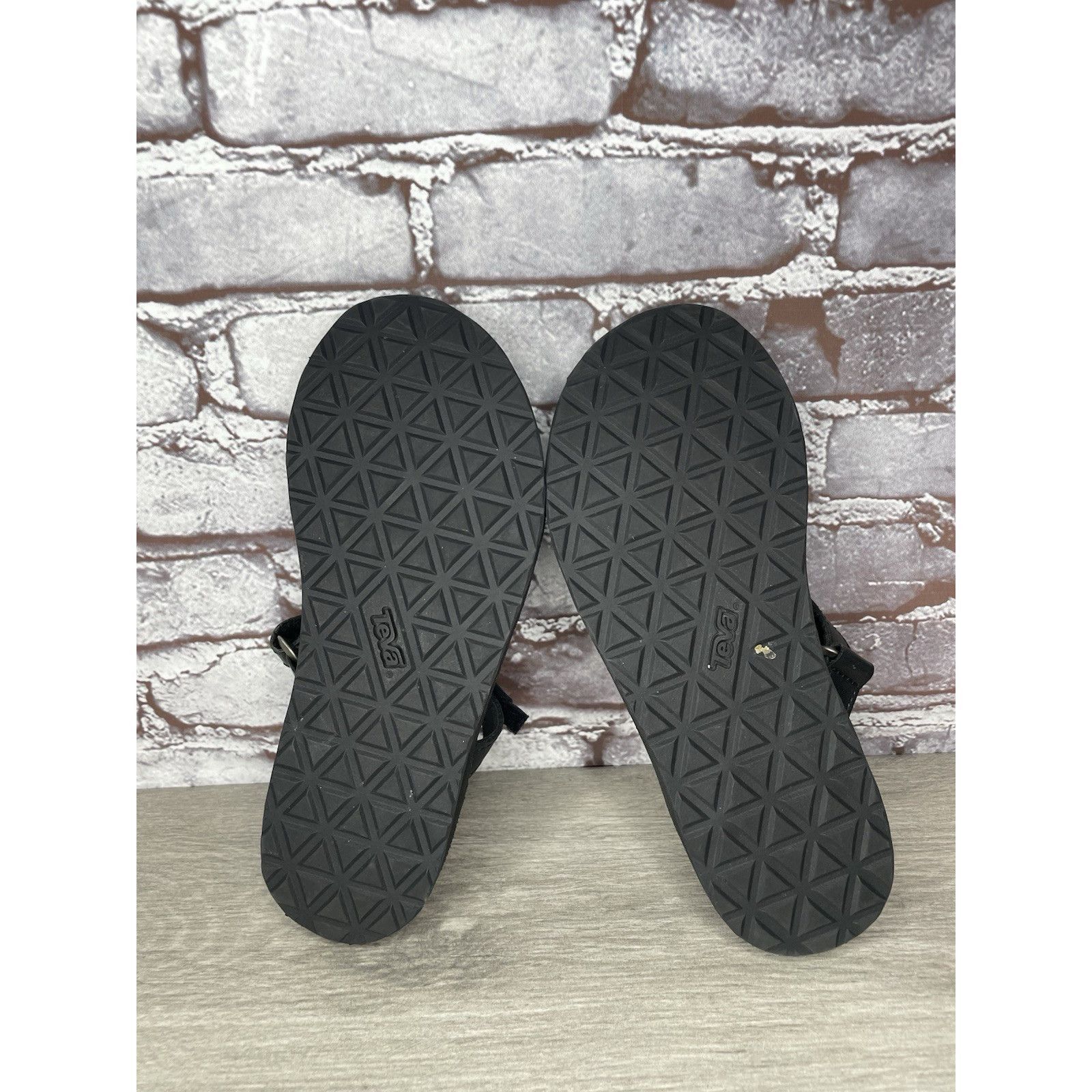 Teva Teva Black Leather Universal Straps Hiking Sandals Women’s S Size US 9 / IT 39 - 23 Thumbnail