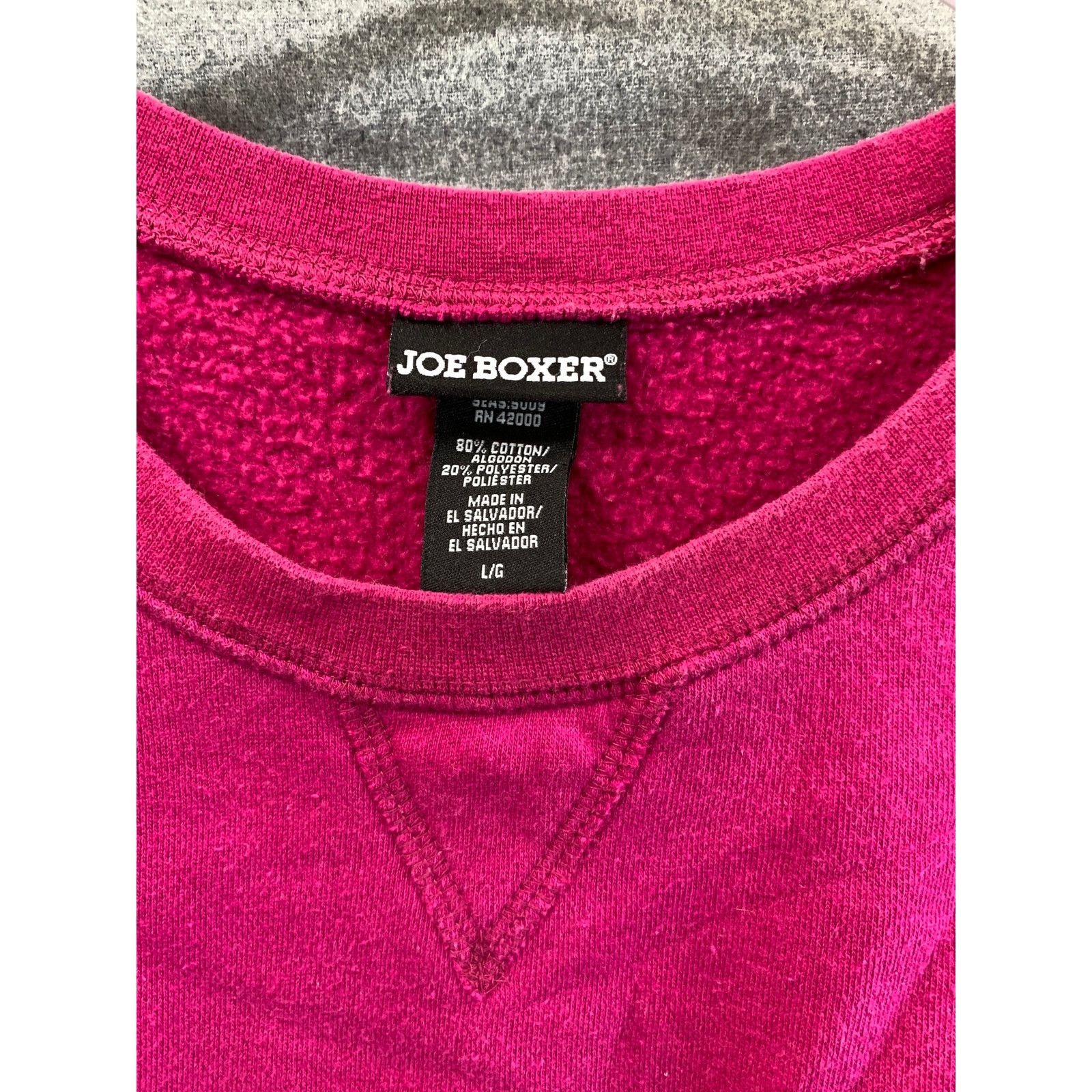 Joe Boxer Joe Boxer Sweater Womens Large Pink Long Sleeve Size L / US 10 / IT 46 - 3 Thumbnail