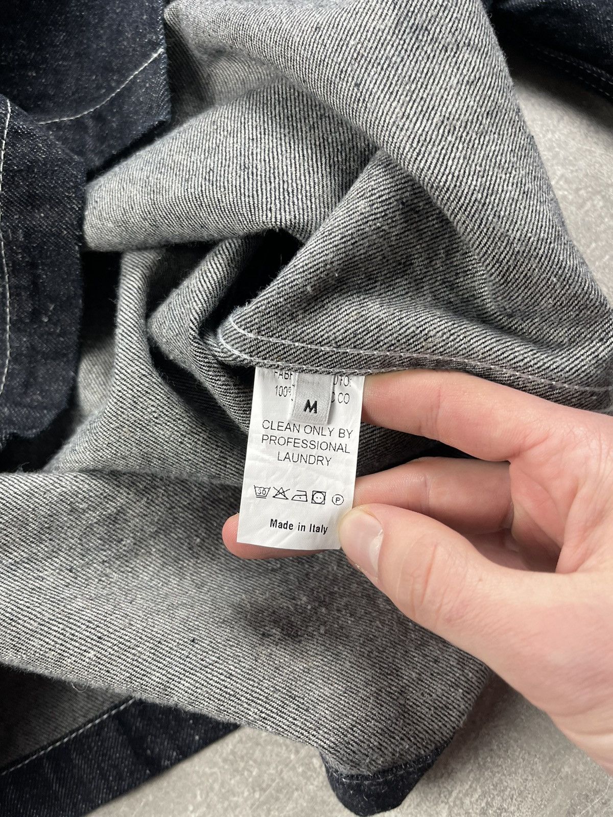 Other Rold Skov Hemp Denim Work One Pocket Shirt FW23/24 Size US M / EU 48-50 / 2 - 10 Thumbnail