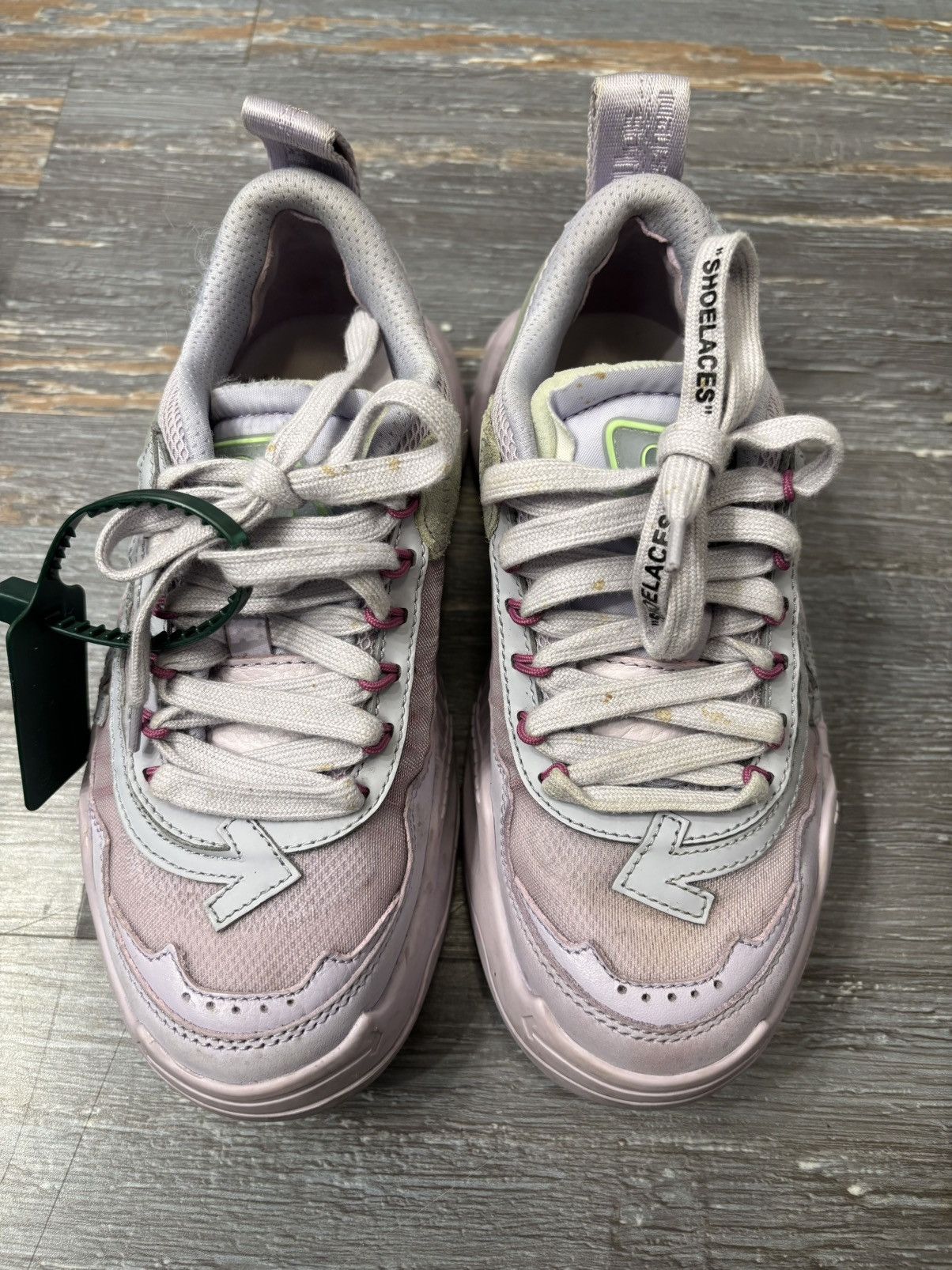 Off-White Off White ODSY-1000 Low Top Sneaker Size 5 Size US 5 / IT 35 - 4 Thumbnail