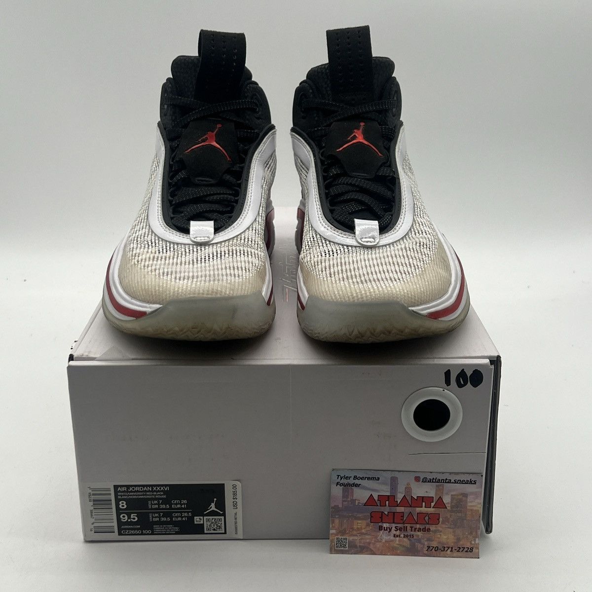 Jordan Brand Air Jordan 36 psychic energy Size US 8 / EU 41 - 2 Thumbnail