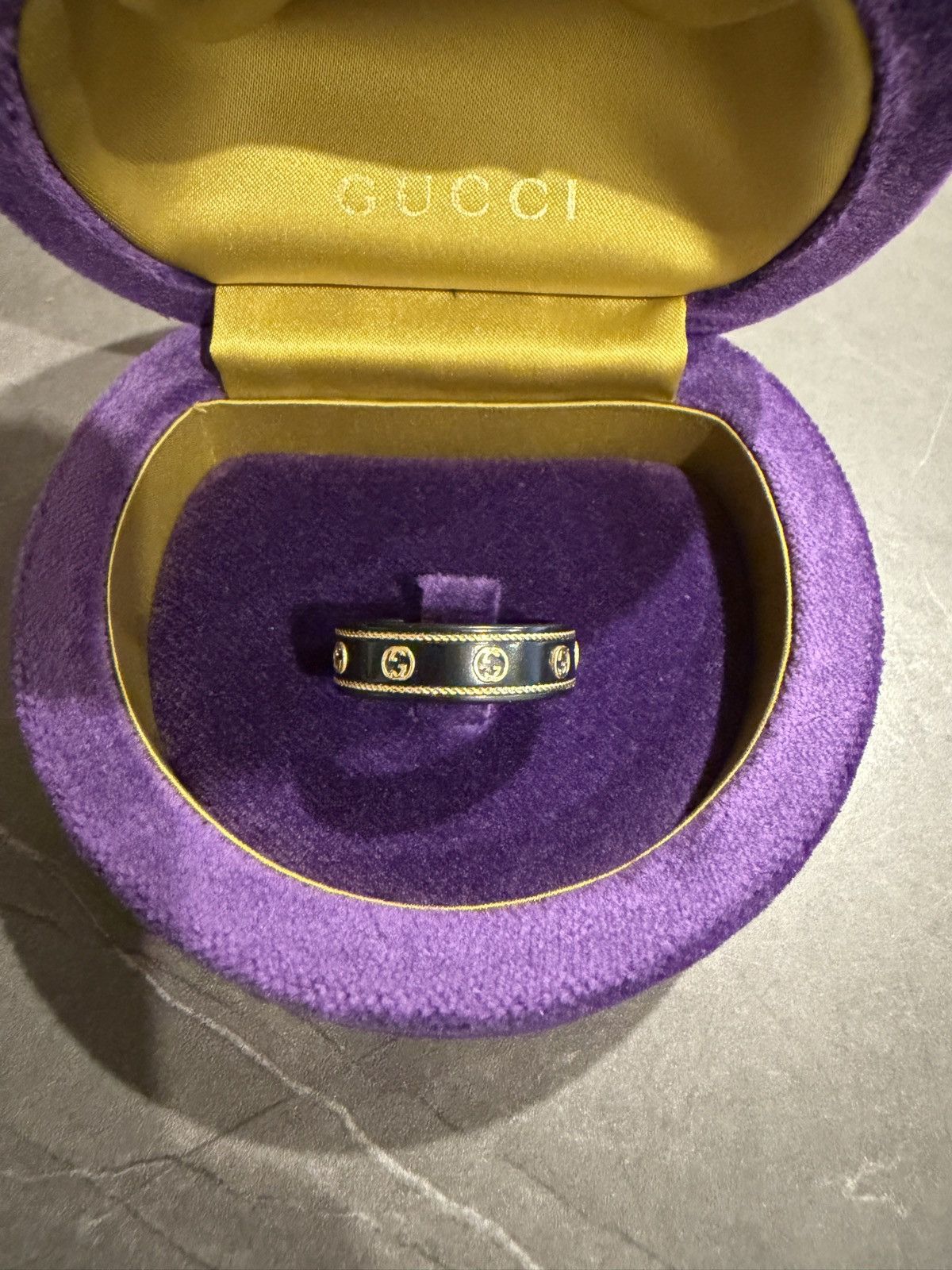 Gucci Gucci Icon Ring 18k Yellow Gold Size ONE SIZE - 2 Thumbnail
