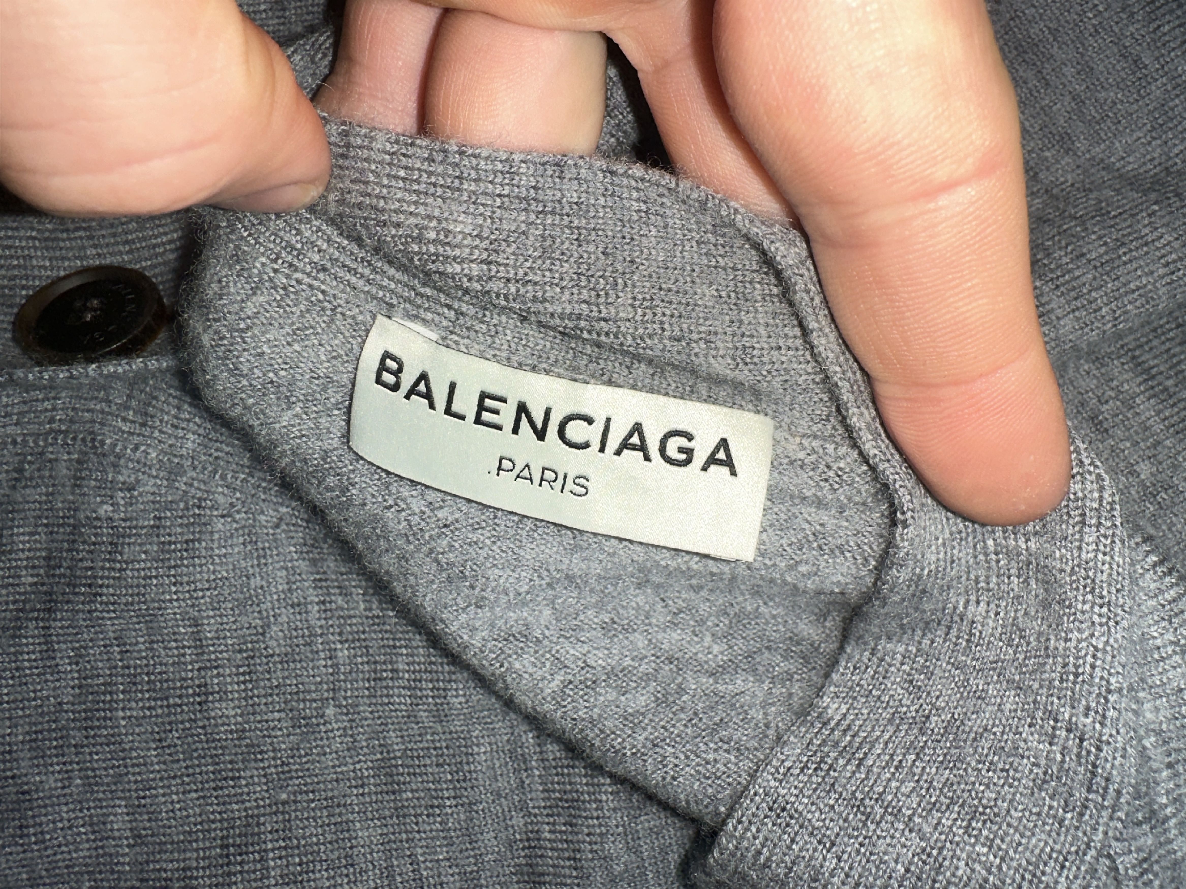 Balenciaga Balenciaga Long Cardigan Wool Cashmere Button Knit Size 36 Size XS / US 0-2 / IT 36-38 - 3 Thumbnail