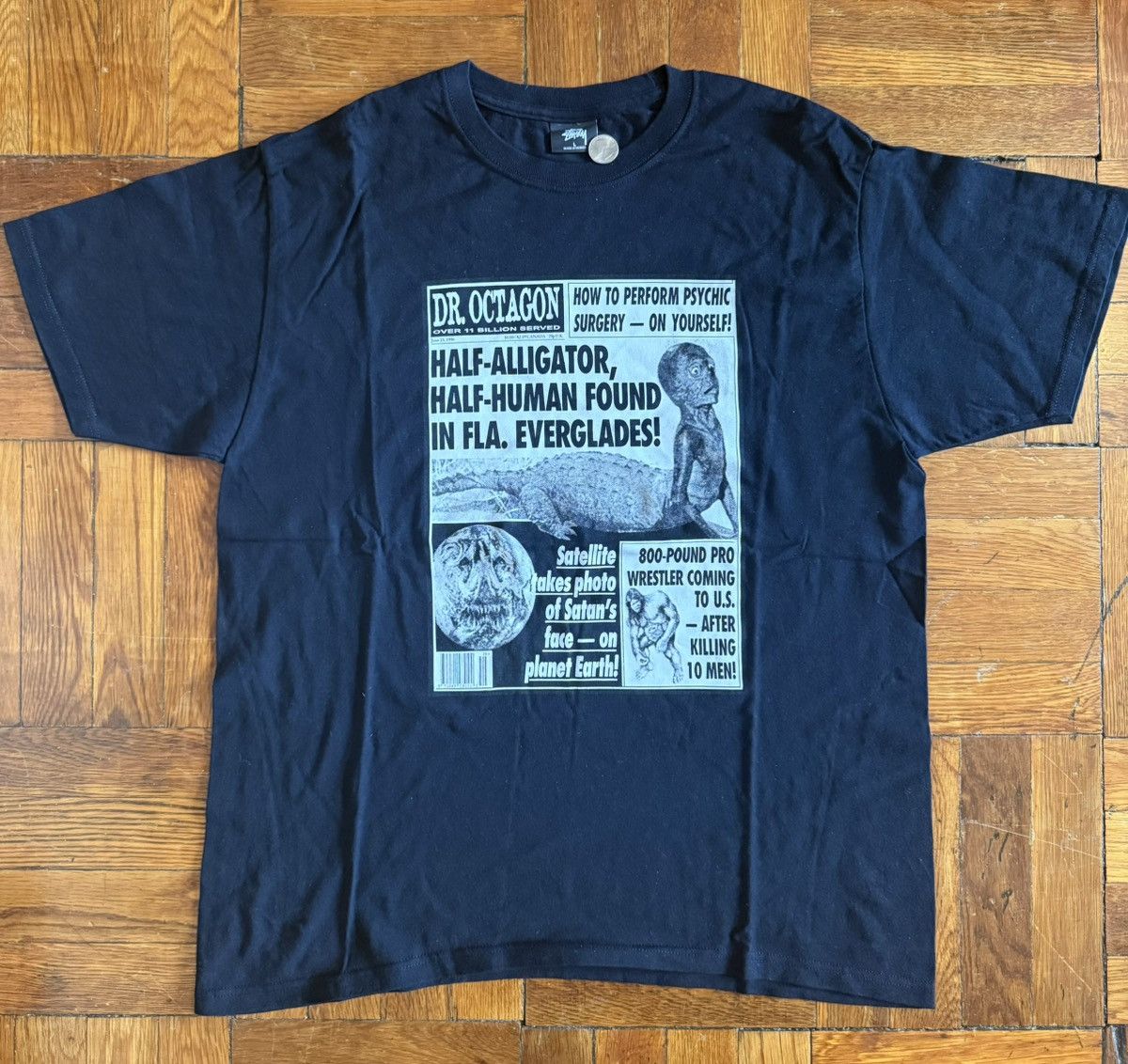 Stussy Stussy T-Shirt Newsprint Size US L / EU 52-54 / 3 - 2 Thumbnail